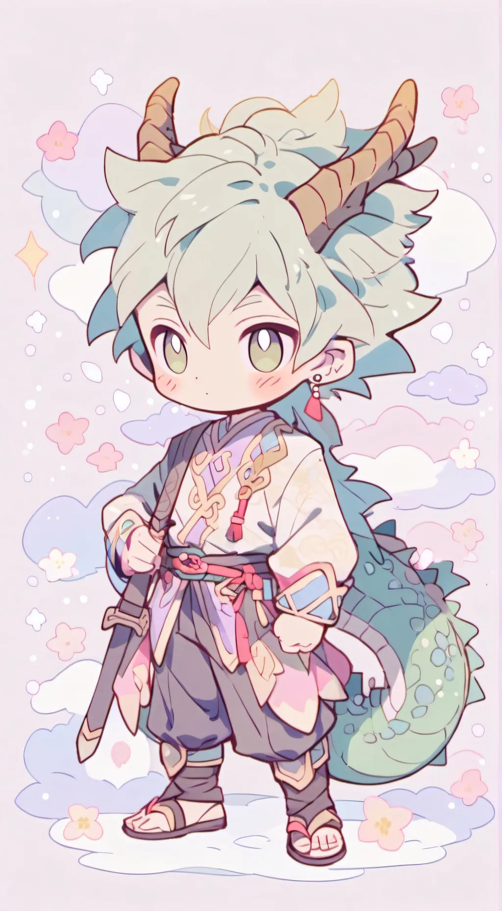 ai character: Drago background