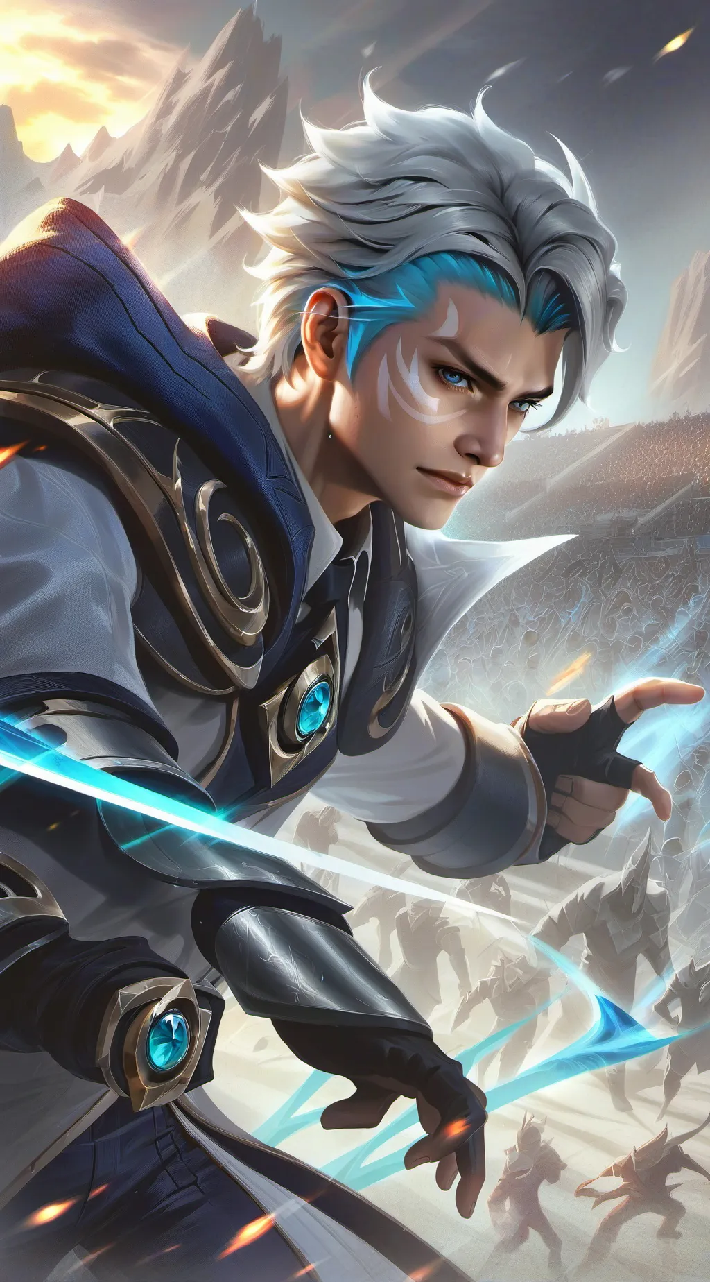 ai character: Aronne background
