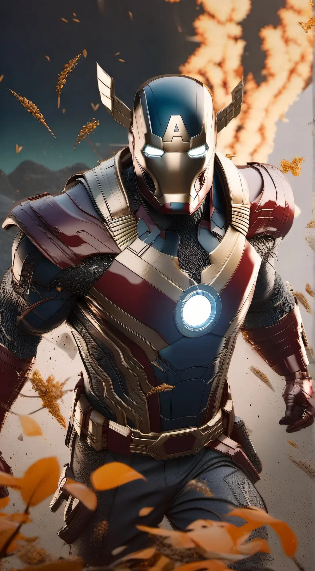ai character: Avengers background