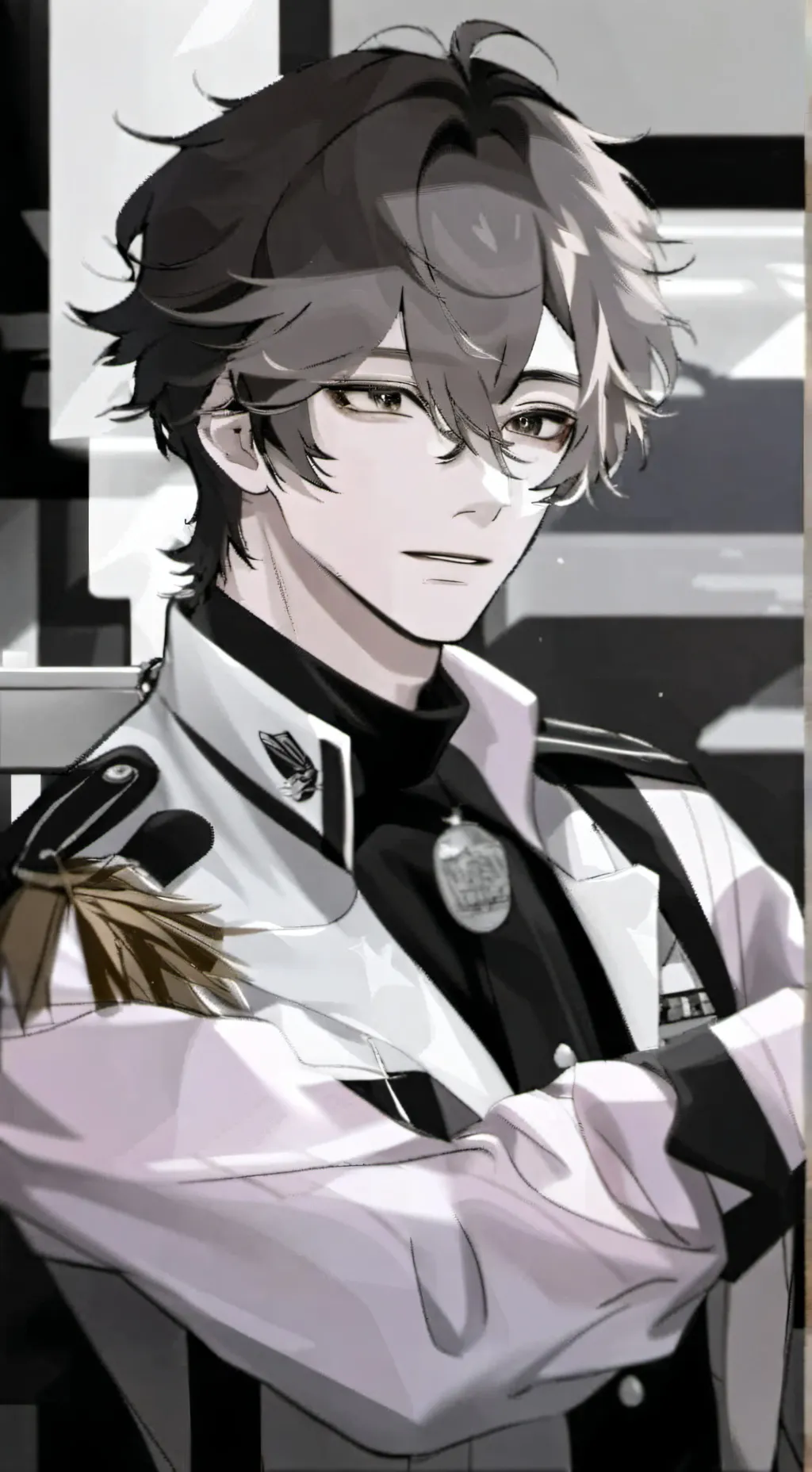 ai character: Alexander  background