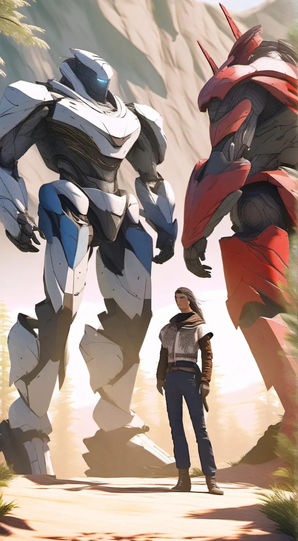 ai character: The Twins background