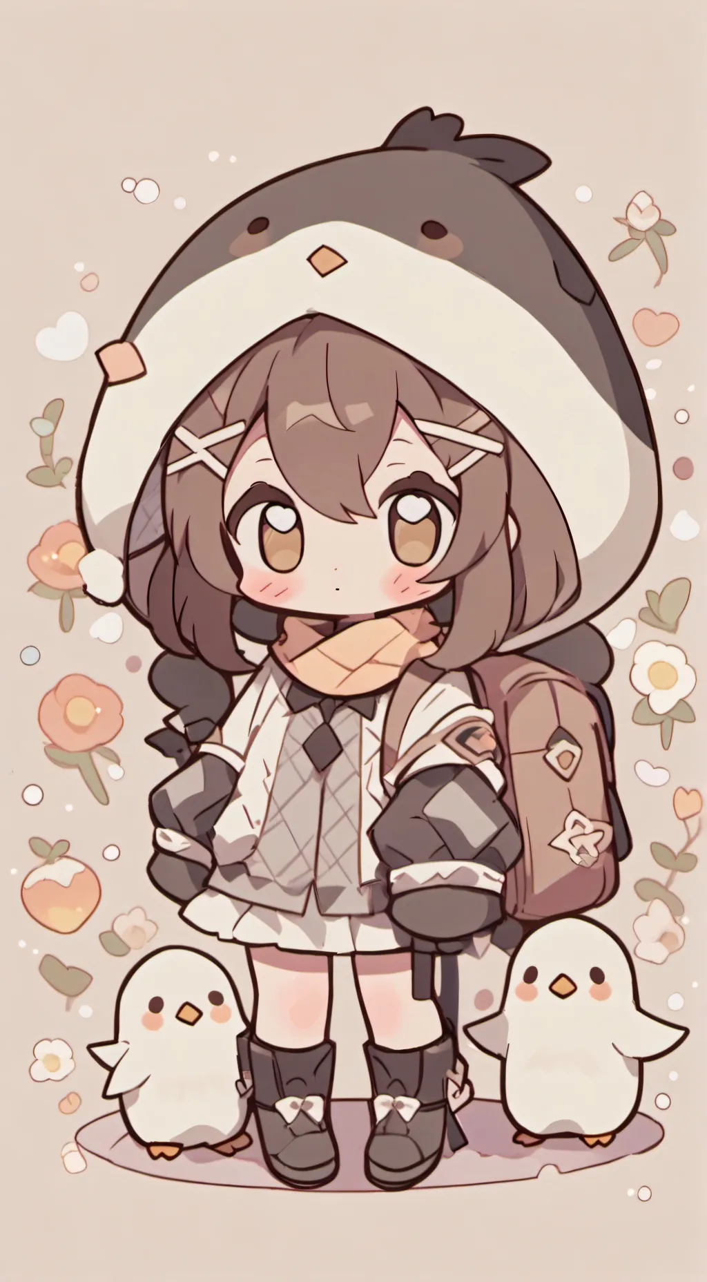 ai character: DW: Sleepover background