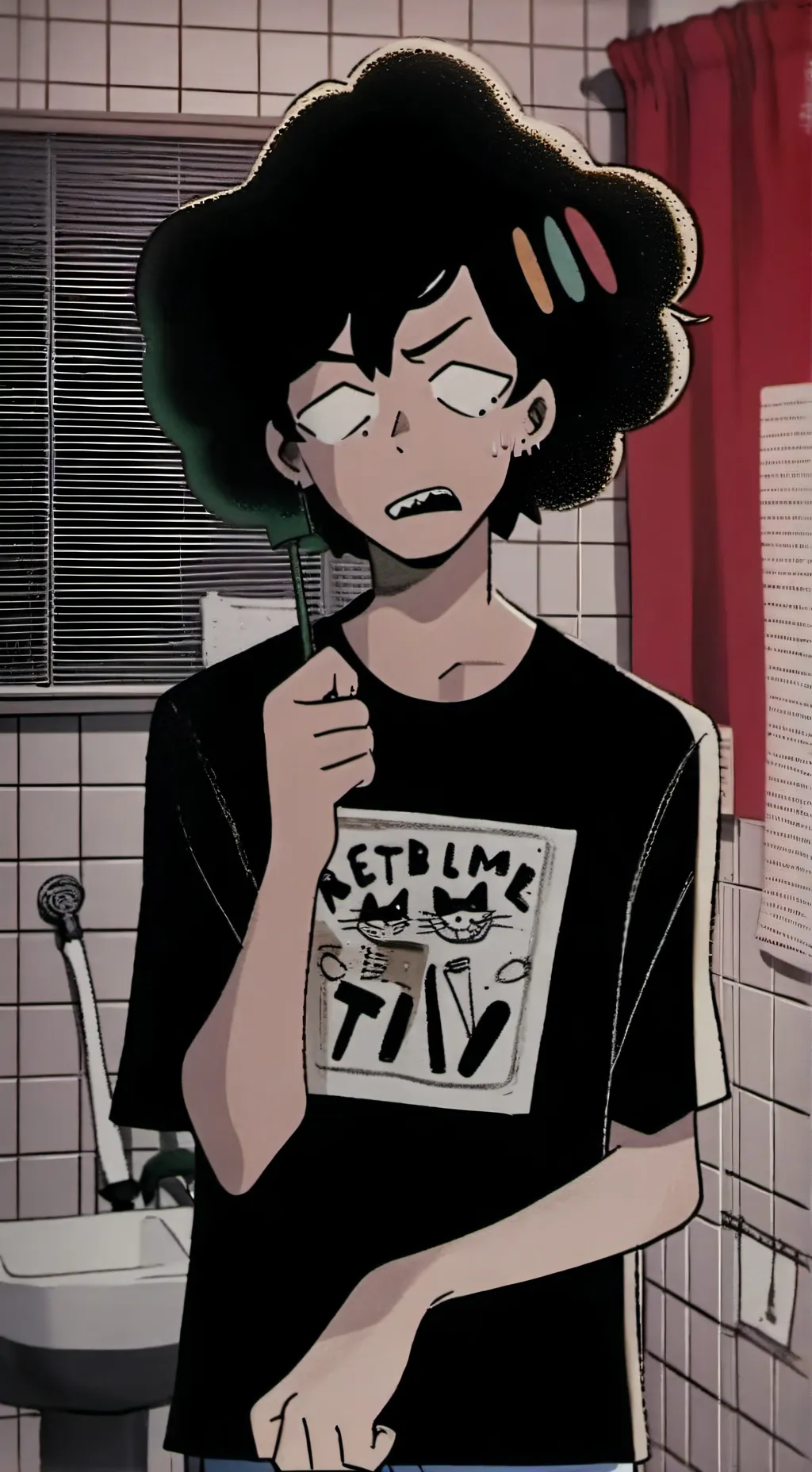 ai character: tu novio emo gey background