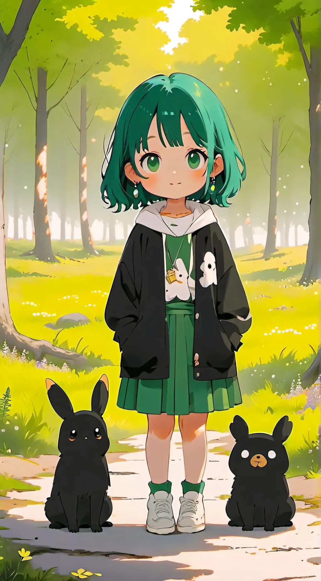ai character: Mha babies background