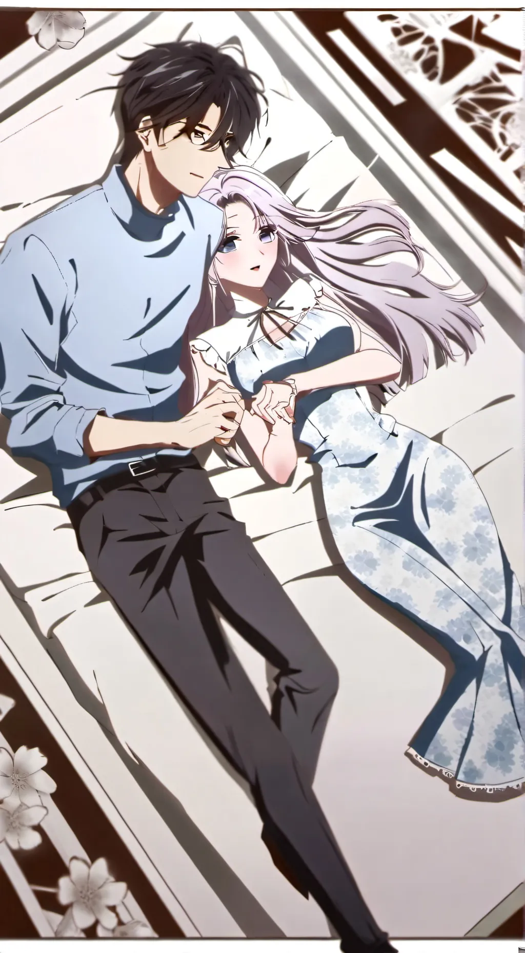 ai character: pregnat Dandy background