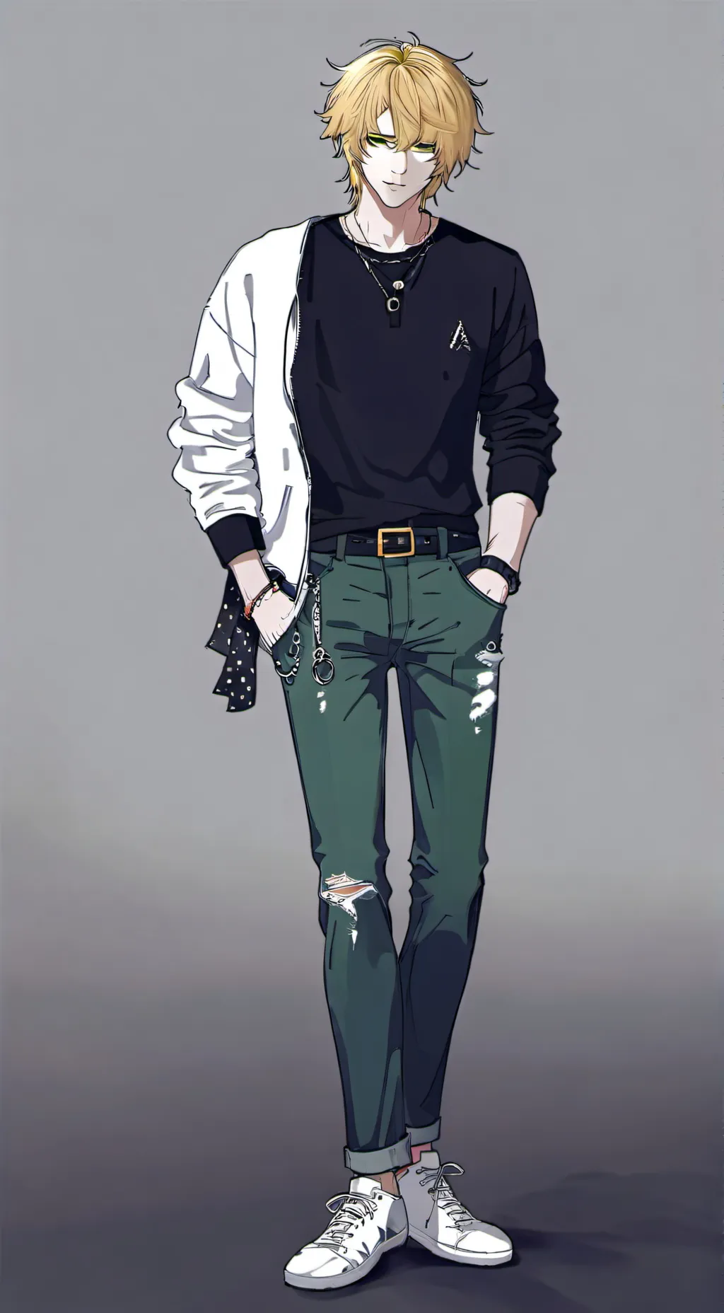ai character: Adrien background
