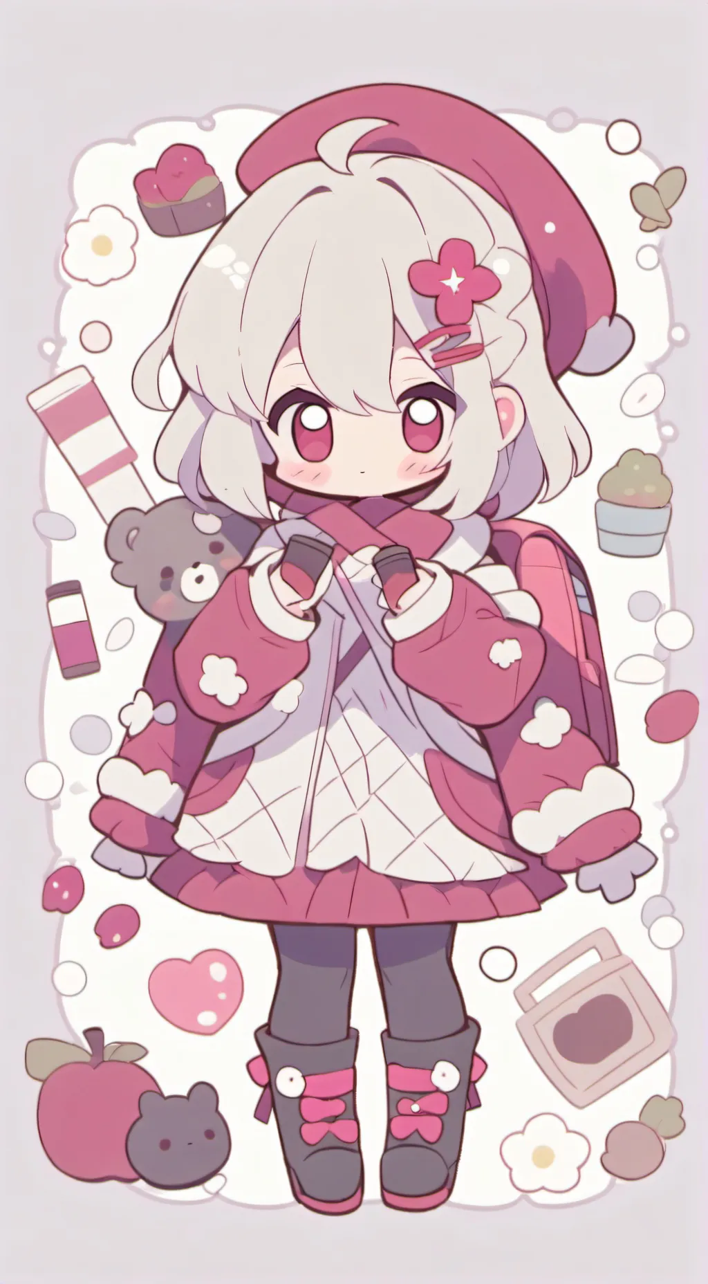 ai character: Shrimpo x finn background