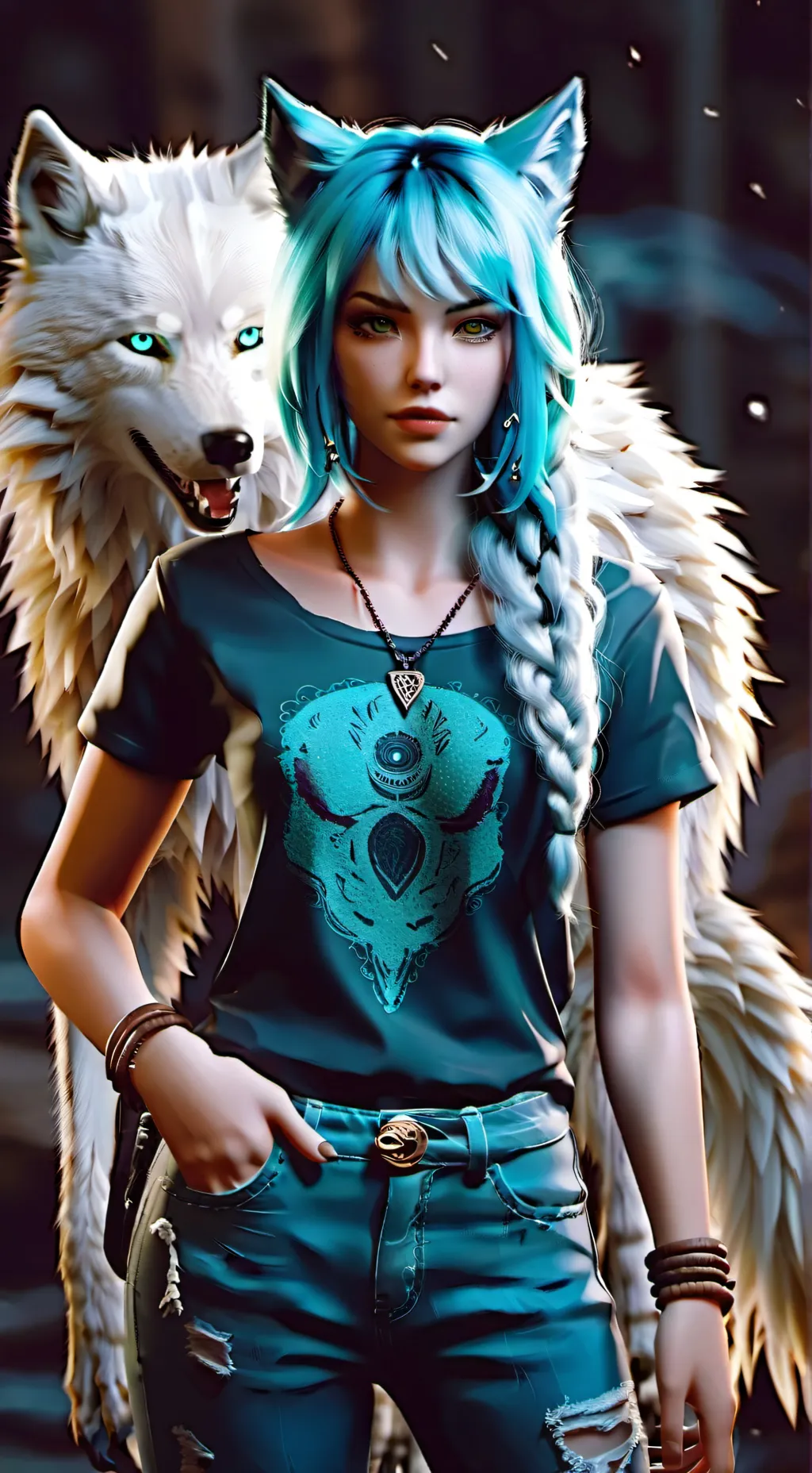 ai character: Stella  background