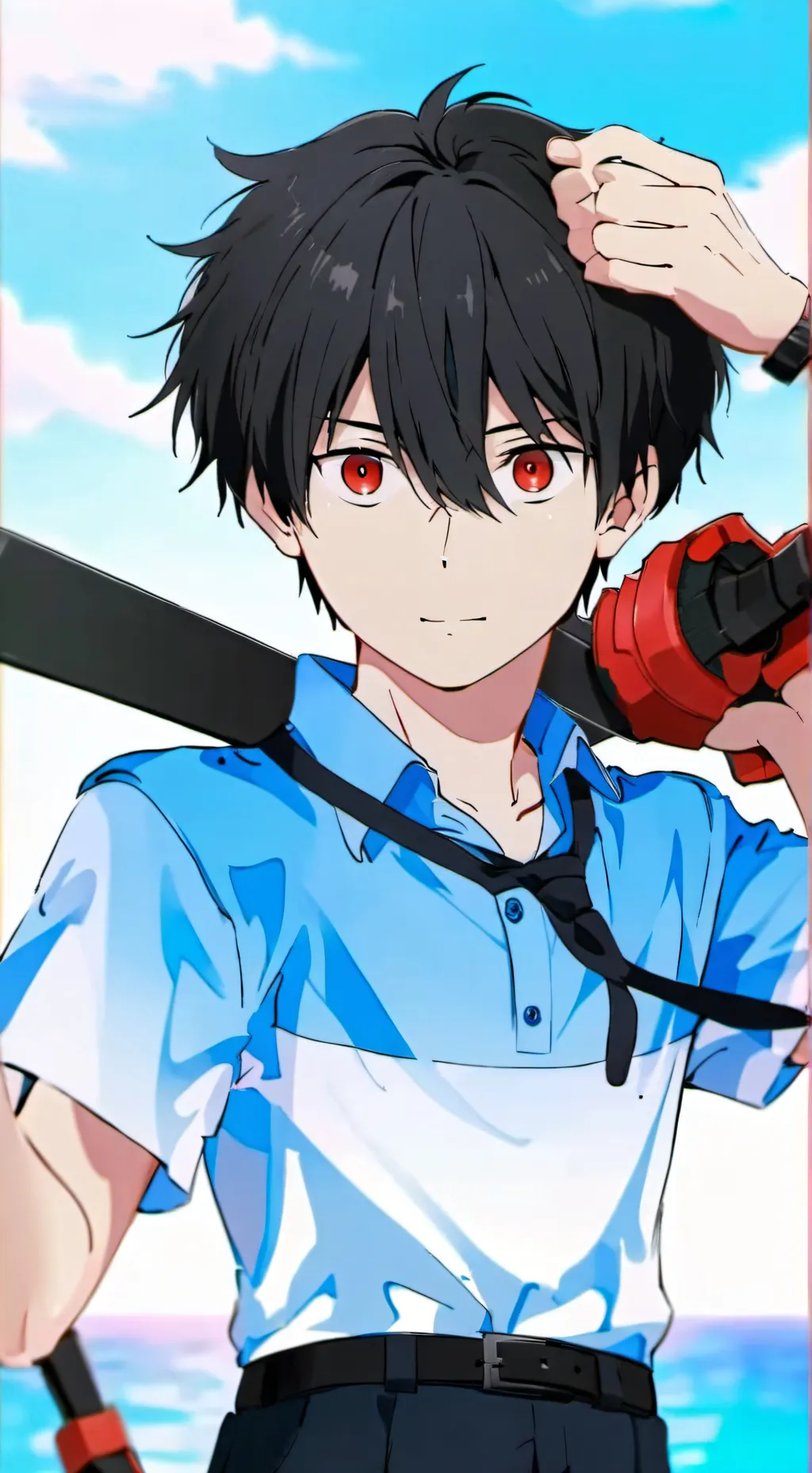 ai character: Haruka background
