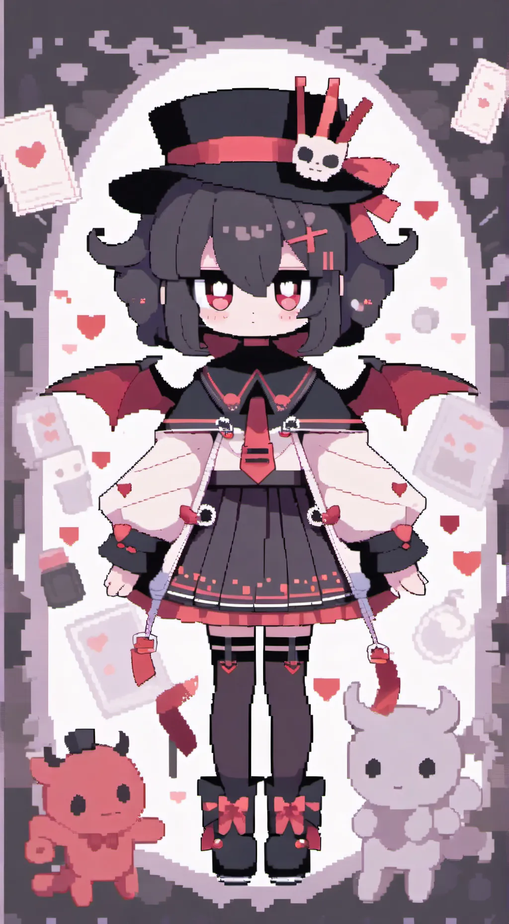 ai character: Yui Kurogane background