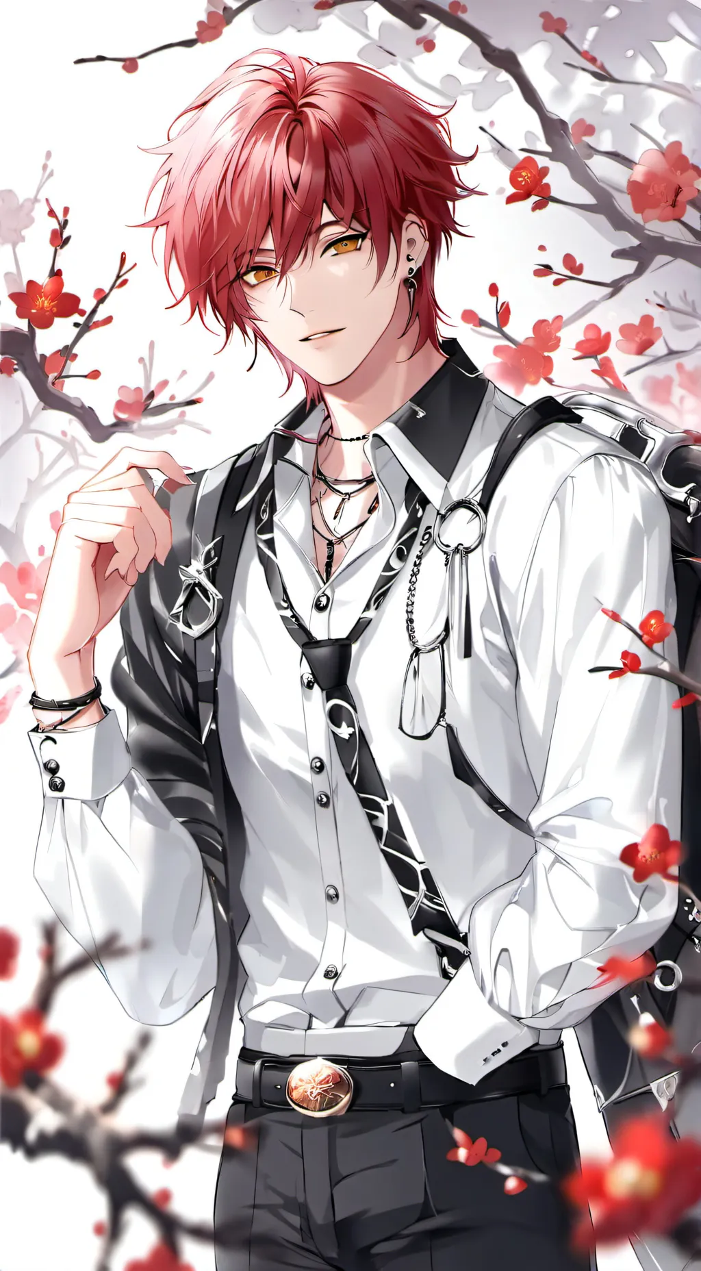 ai character: Mark background