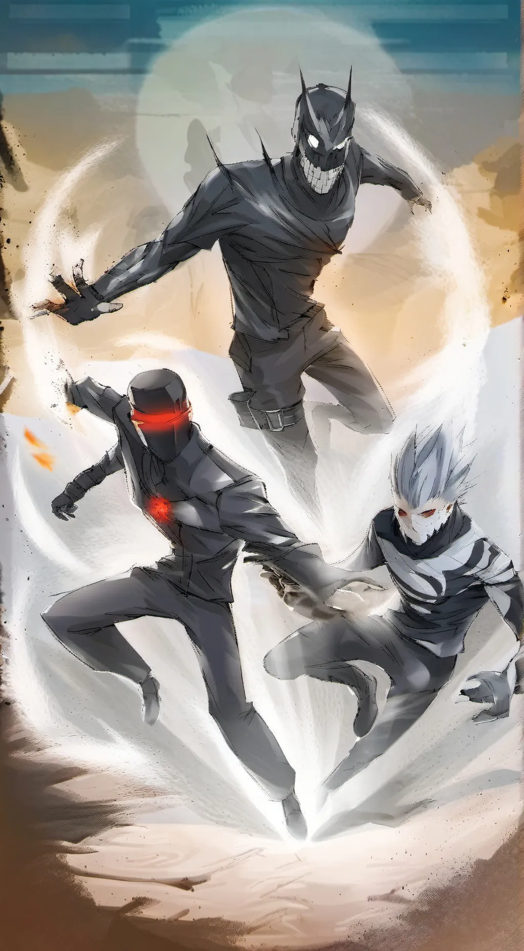 ai character: Killer trio background