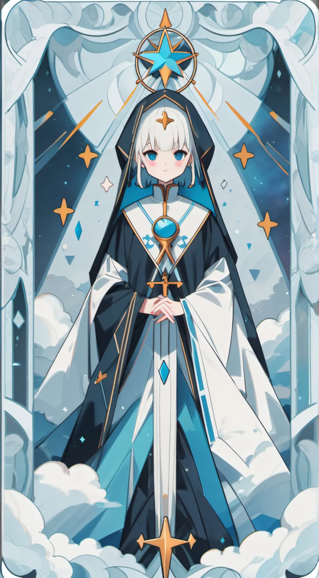 ai character: Angela background