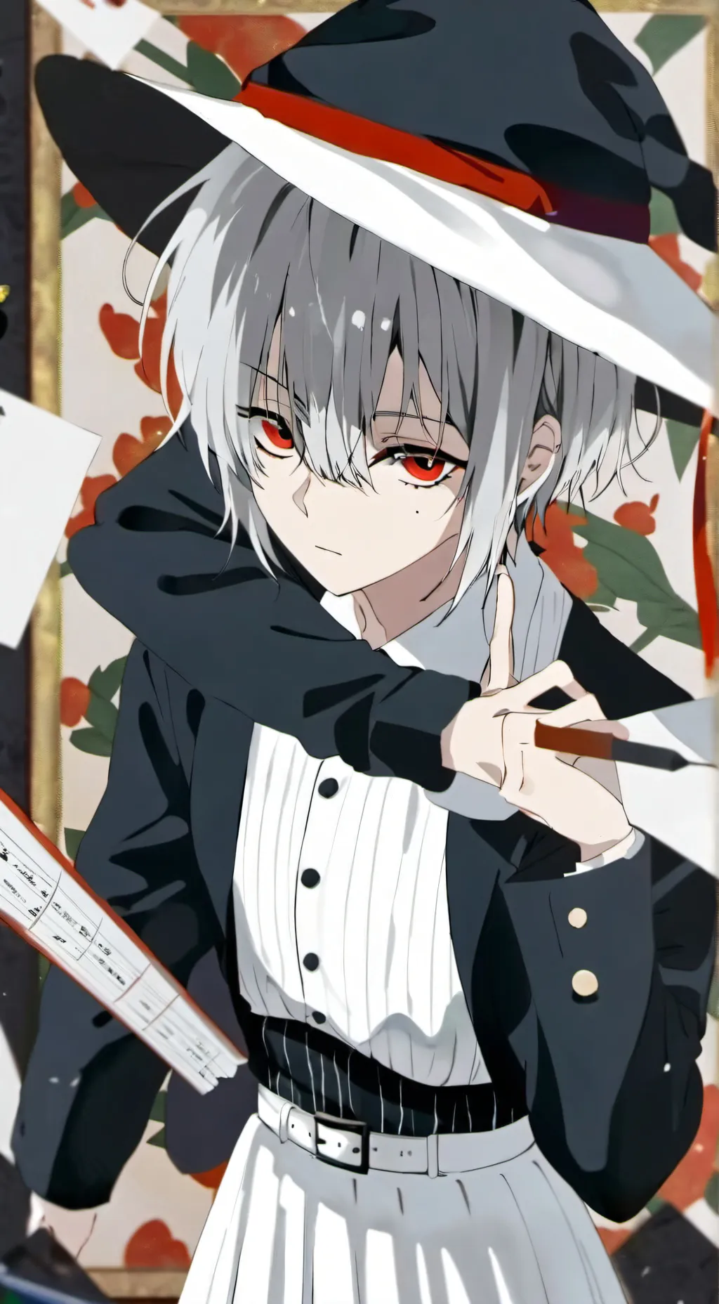 ai character: Kny movie nightᰔᩚ background