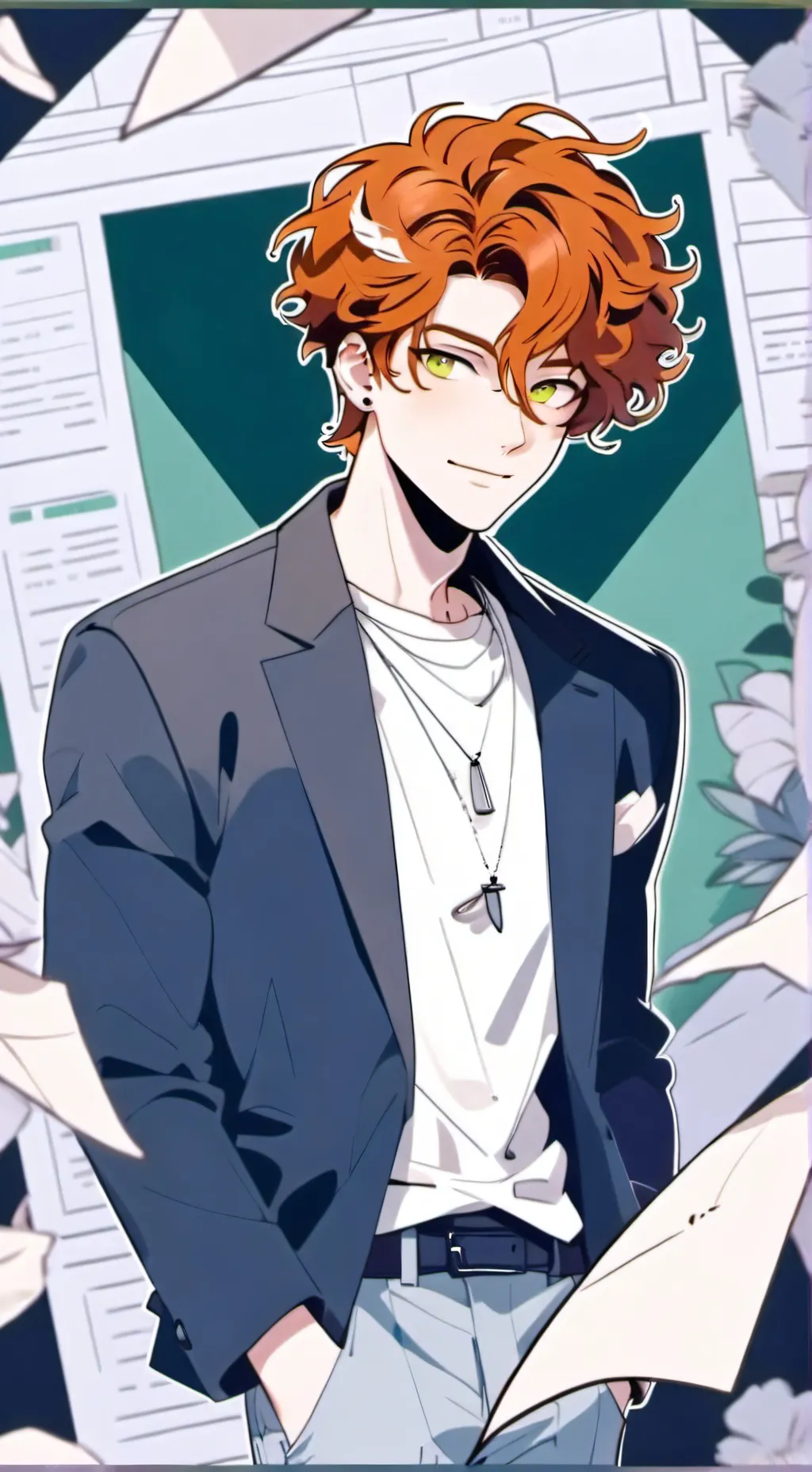 ai character: Luke background