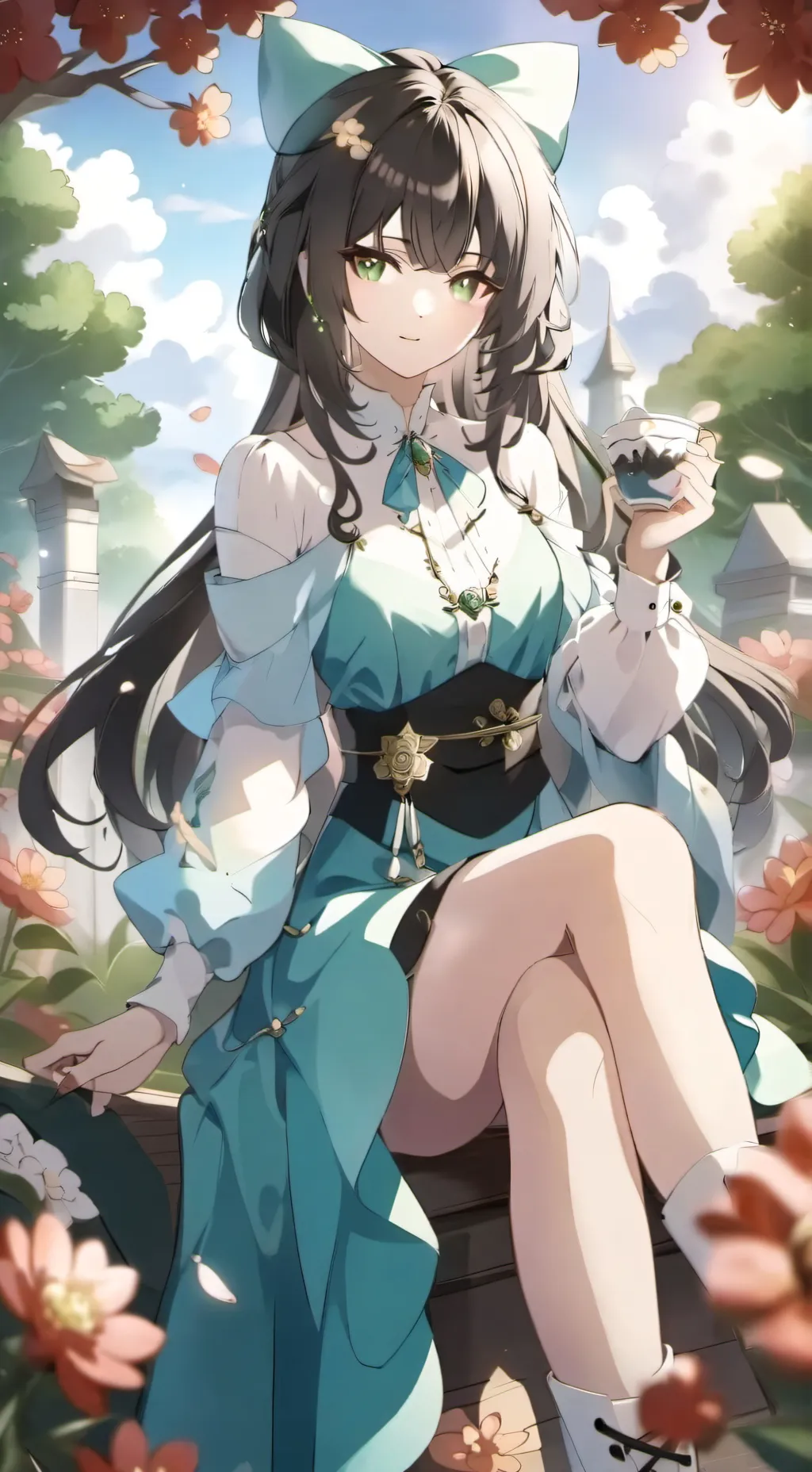 ai character: Sophia background