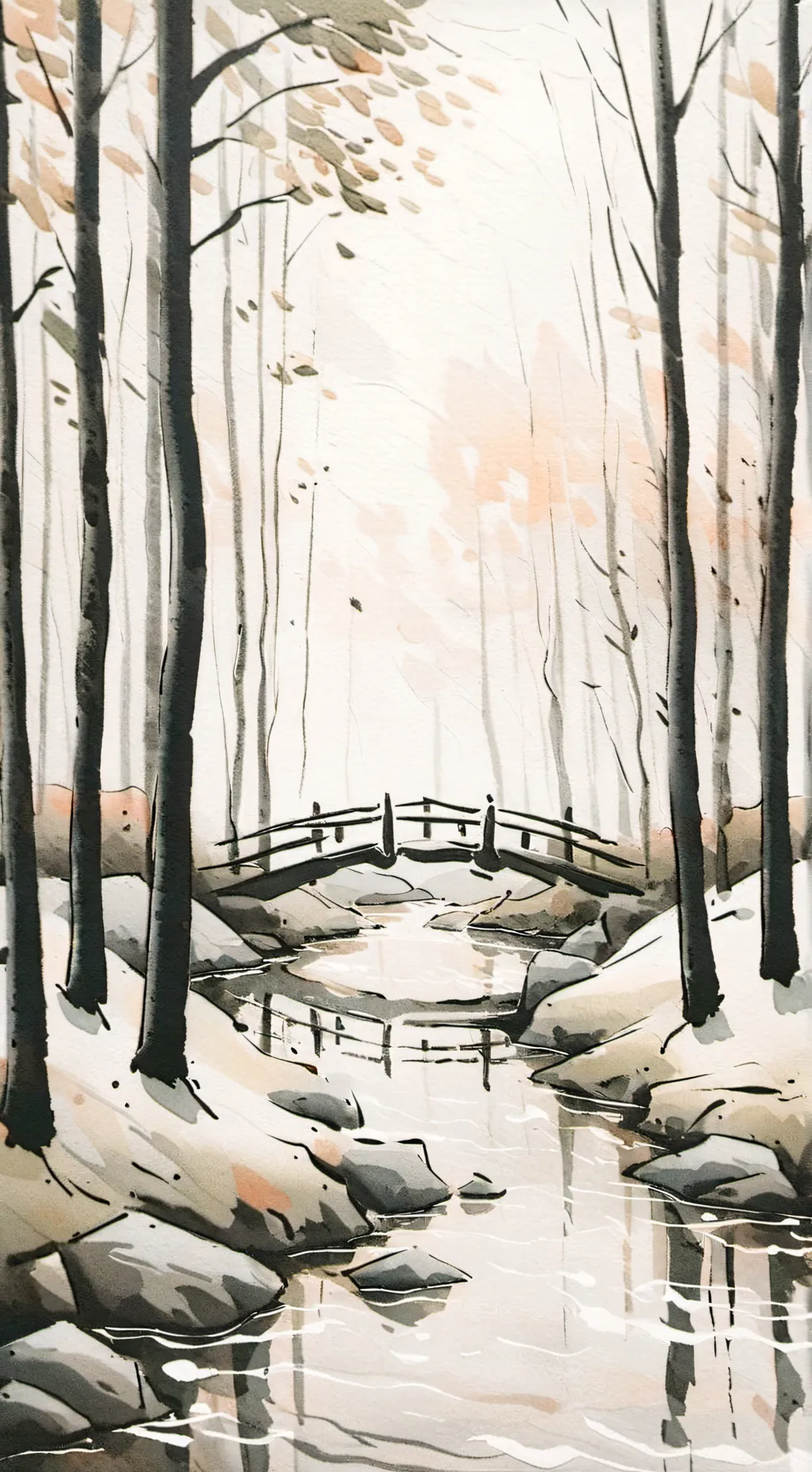 ai character: forest background
