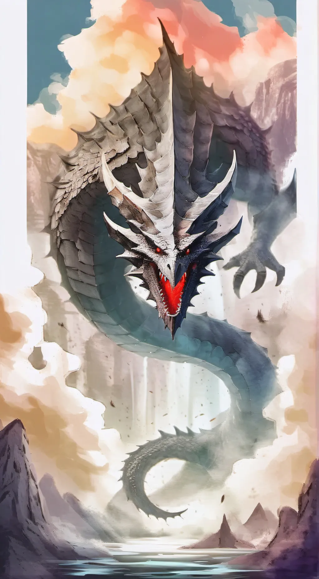 ai character: Monster Hunter background