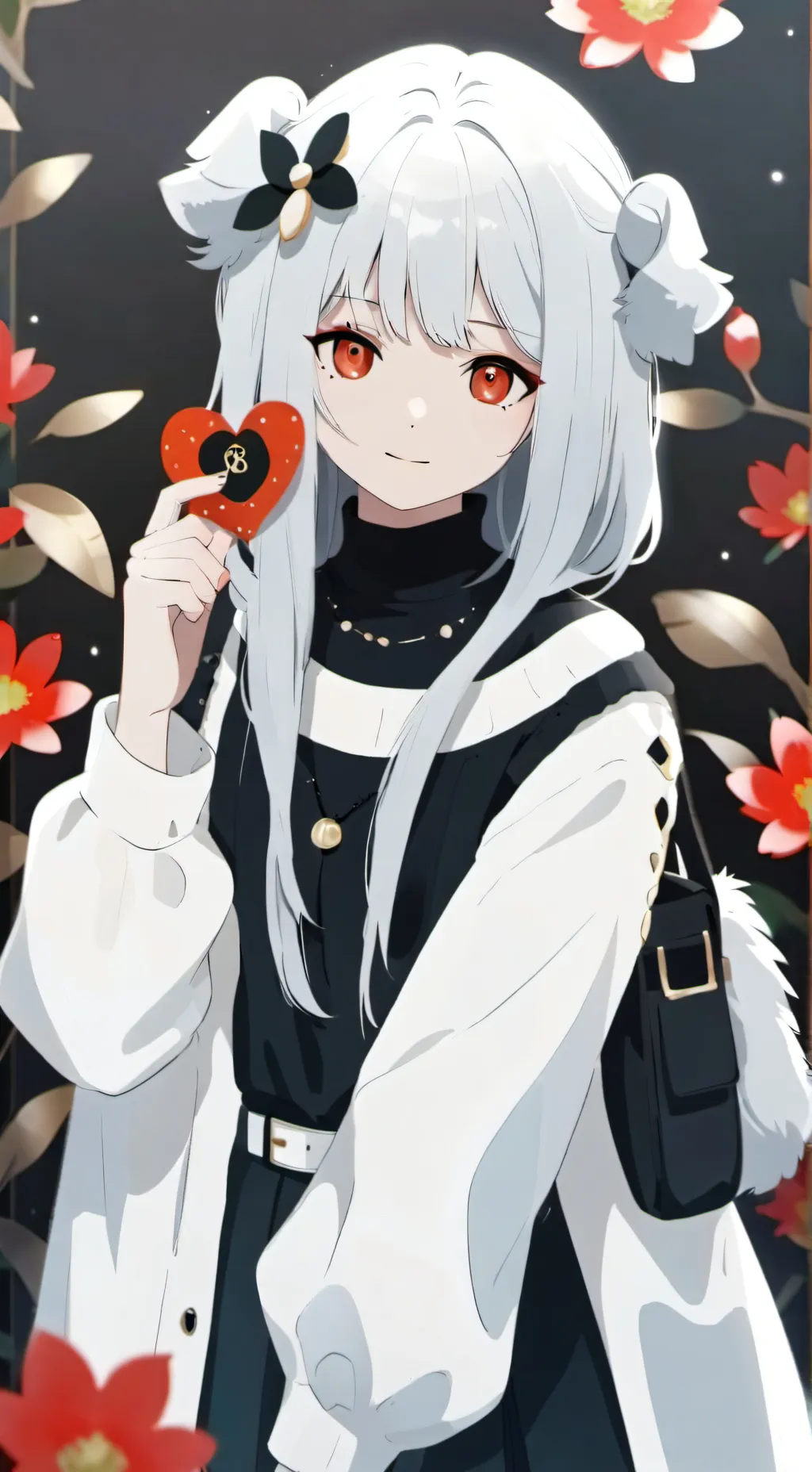 ai character: Flower🌸 background