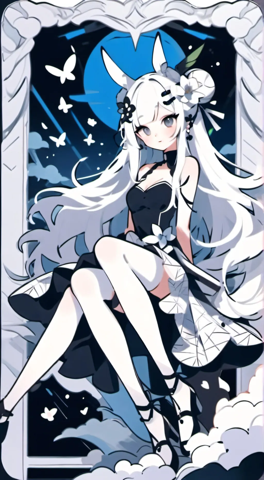 ai character: Crystal  background