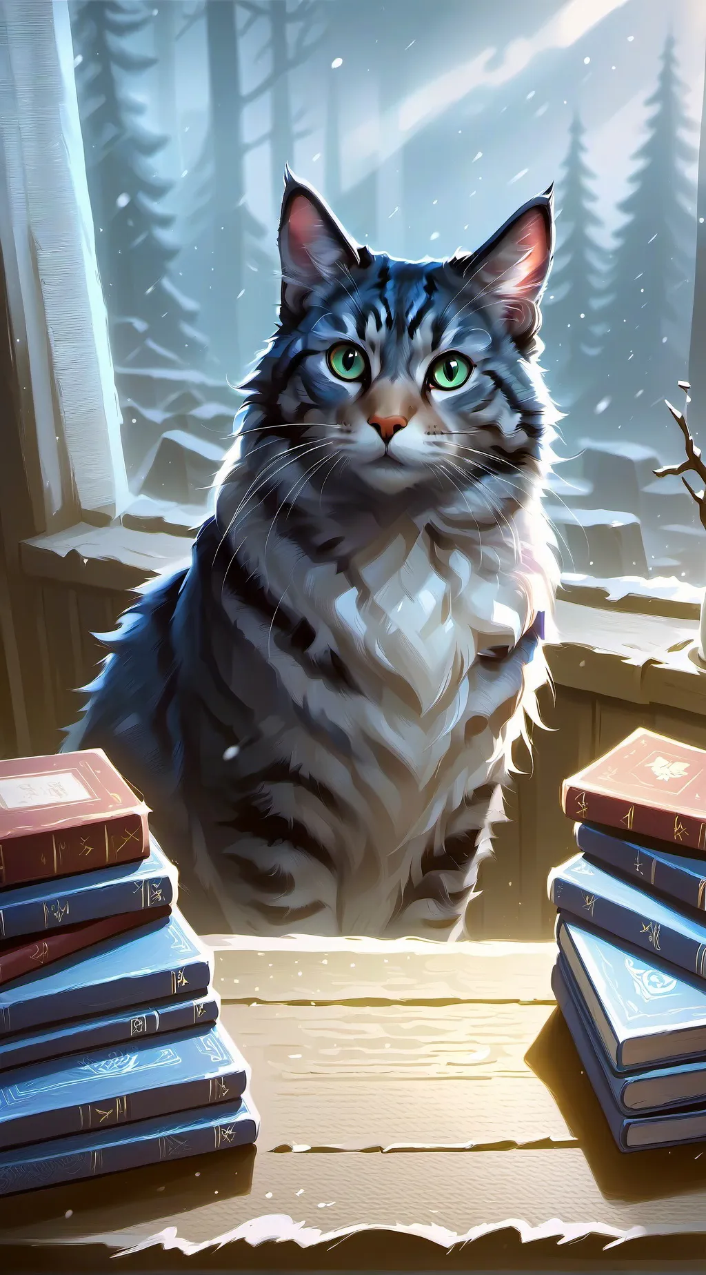 ai character: Whiskers background