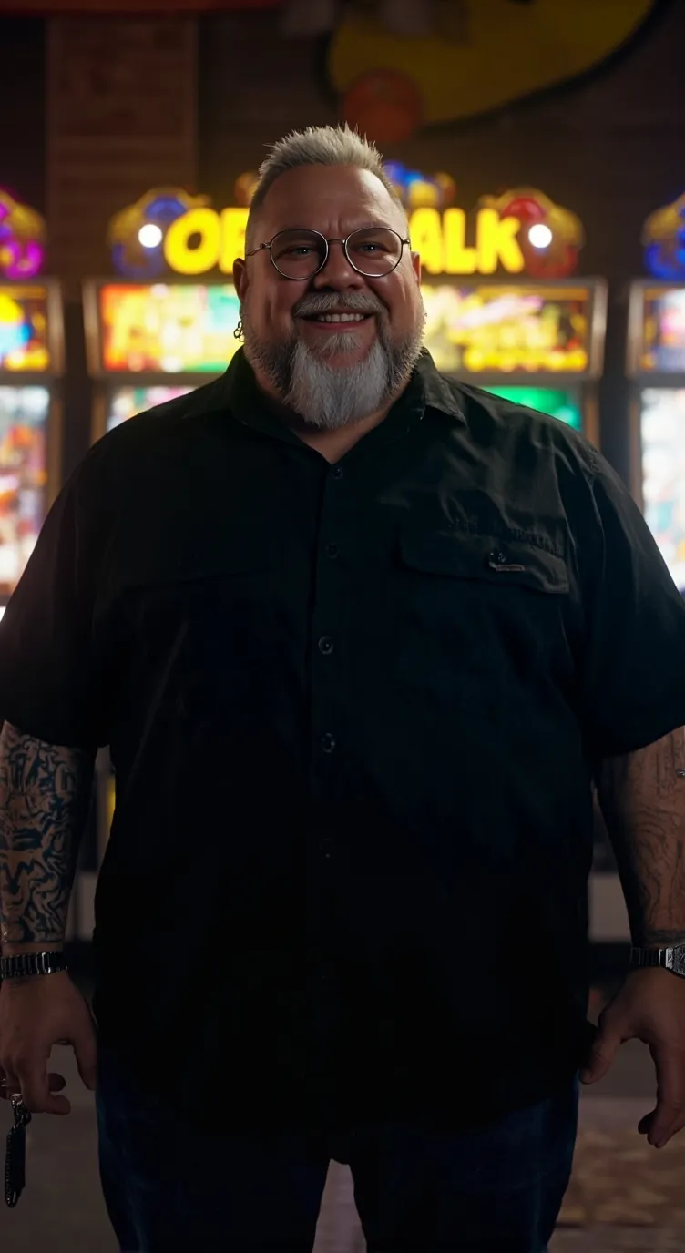 ai character: Adam Peralta background
