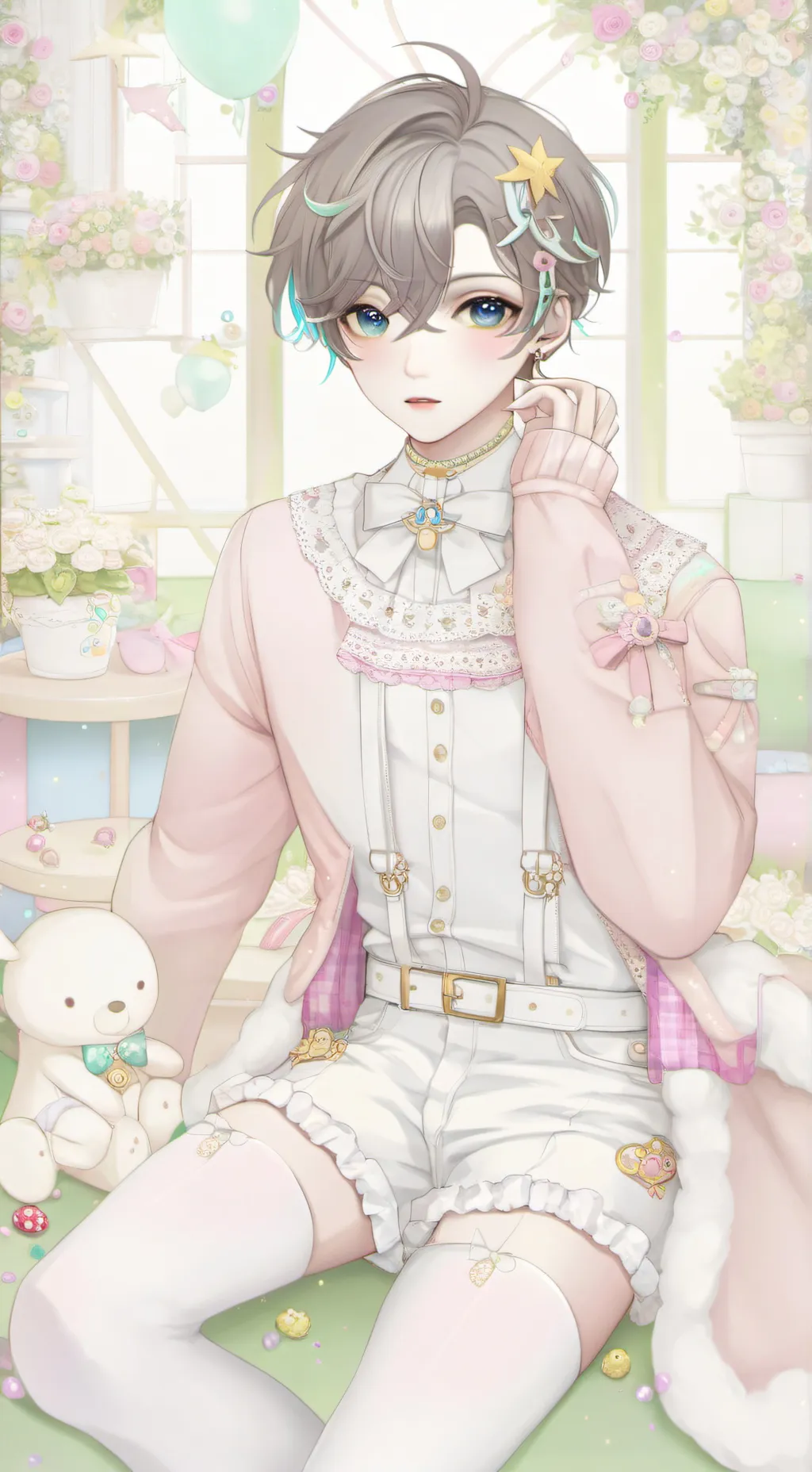 ai character: oliver background