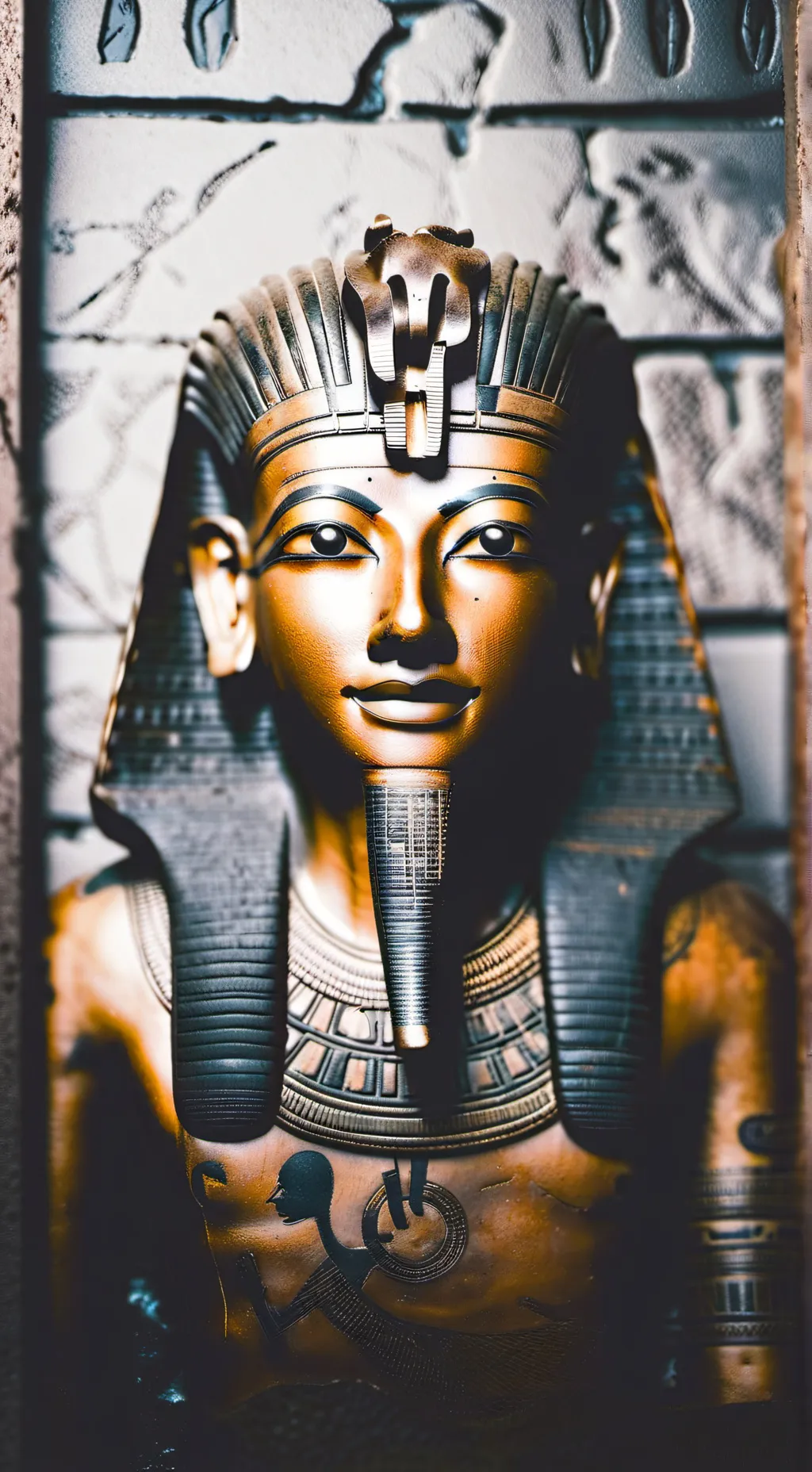 ai character: mummy background