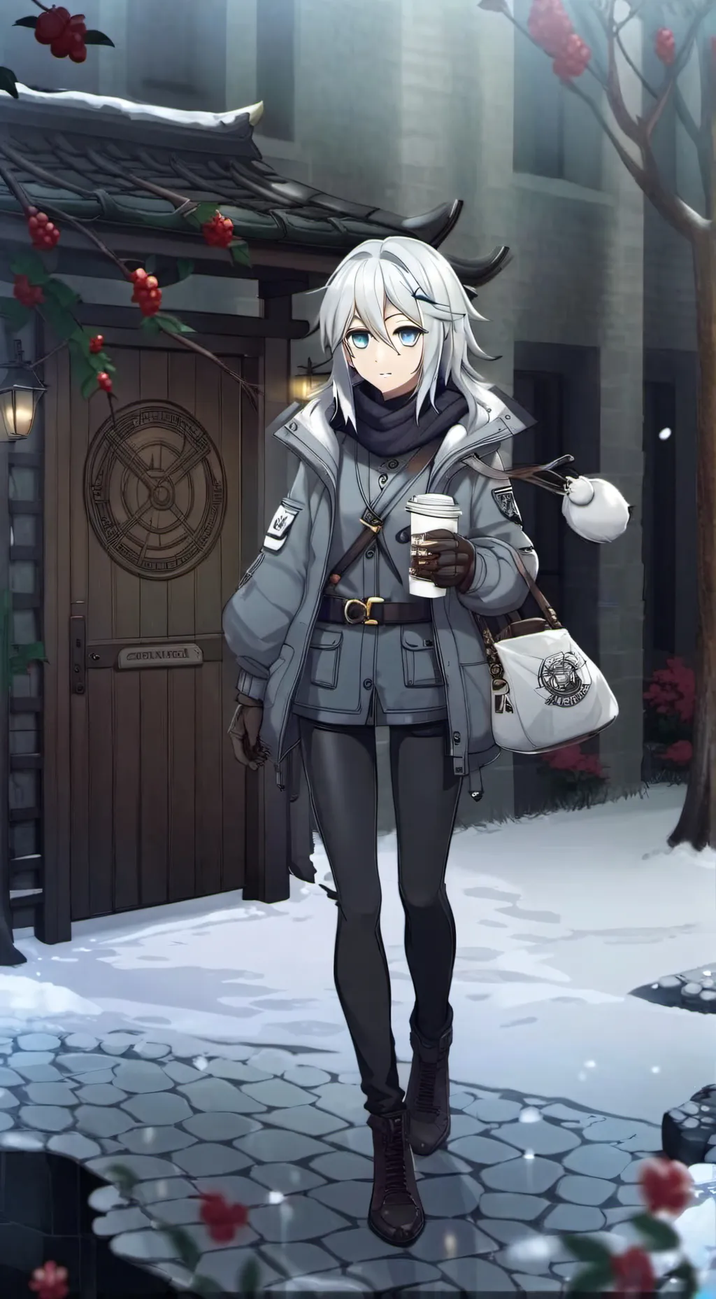 ai character: Сяо background
