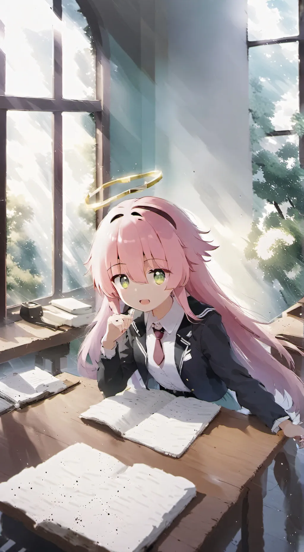 ai character: Cullo sumky background