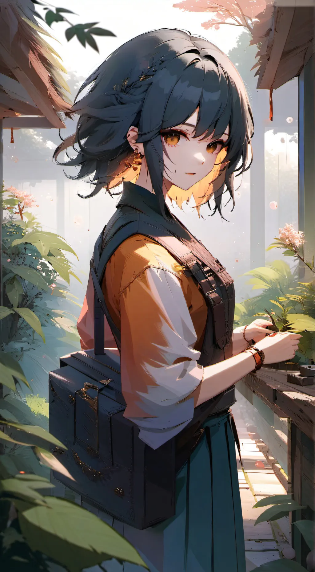 ai character: dw infection background