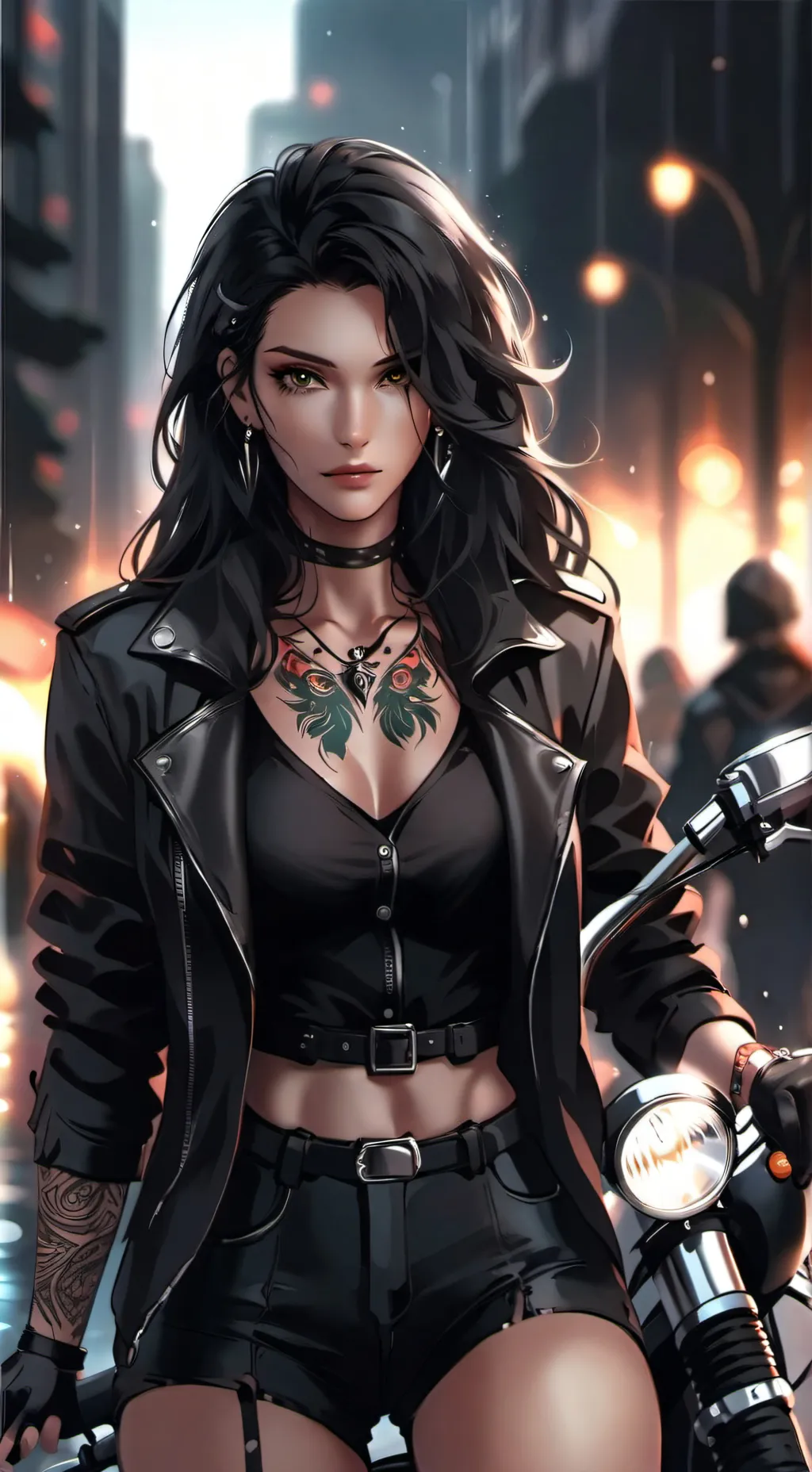 ai character: Nicolette  background
