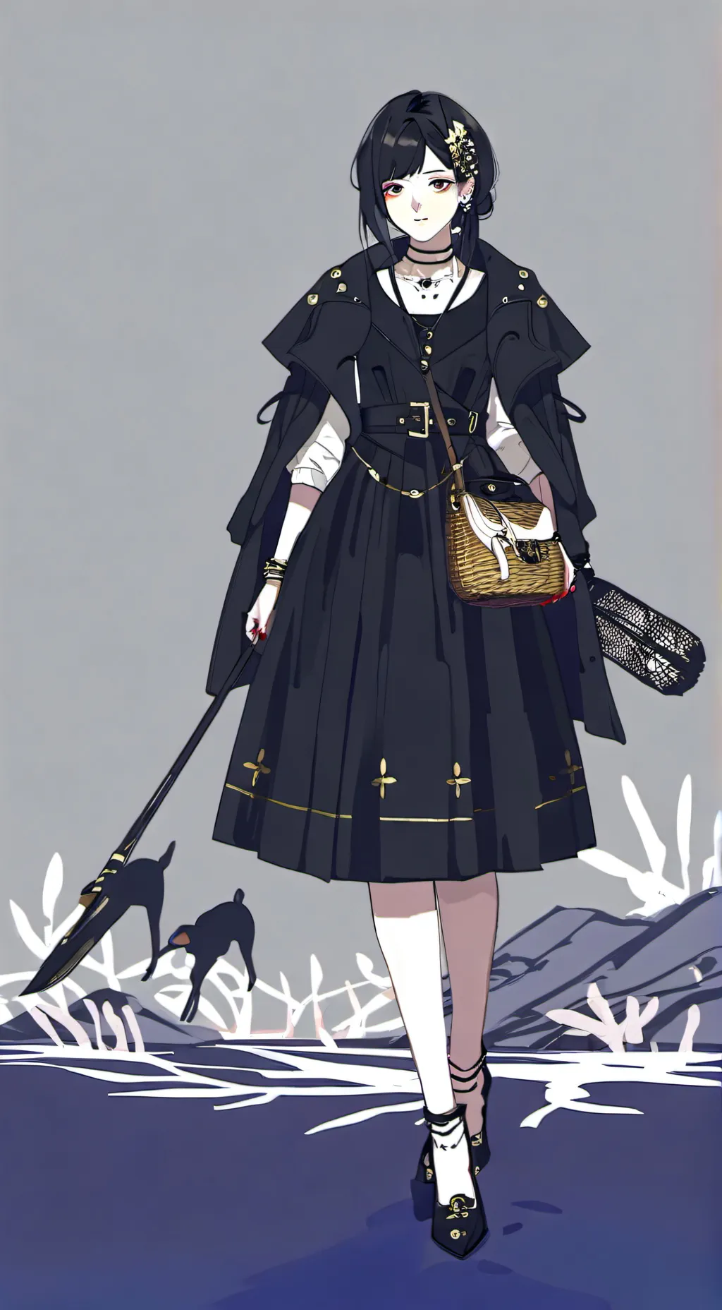 ai character: ur mom starves u background