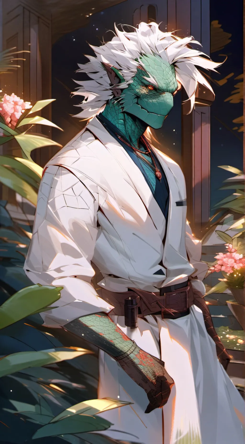 ai character: Lizardman Jim background