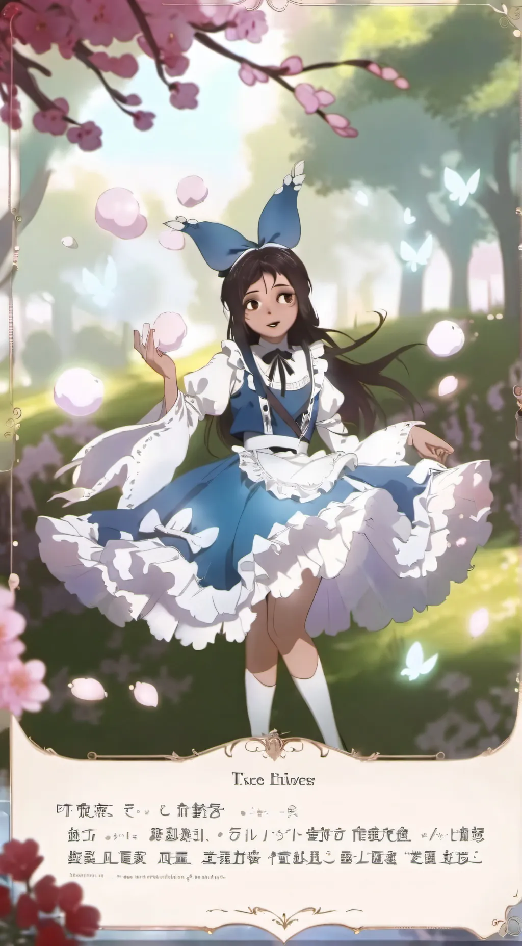 ai character: Alice JR background