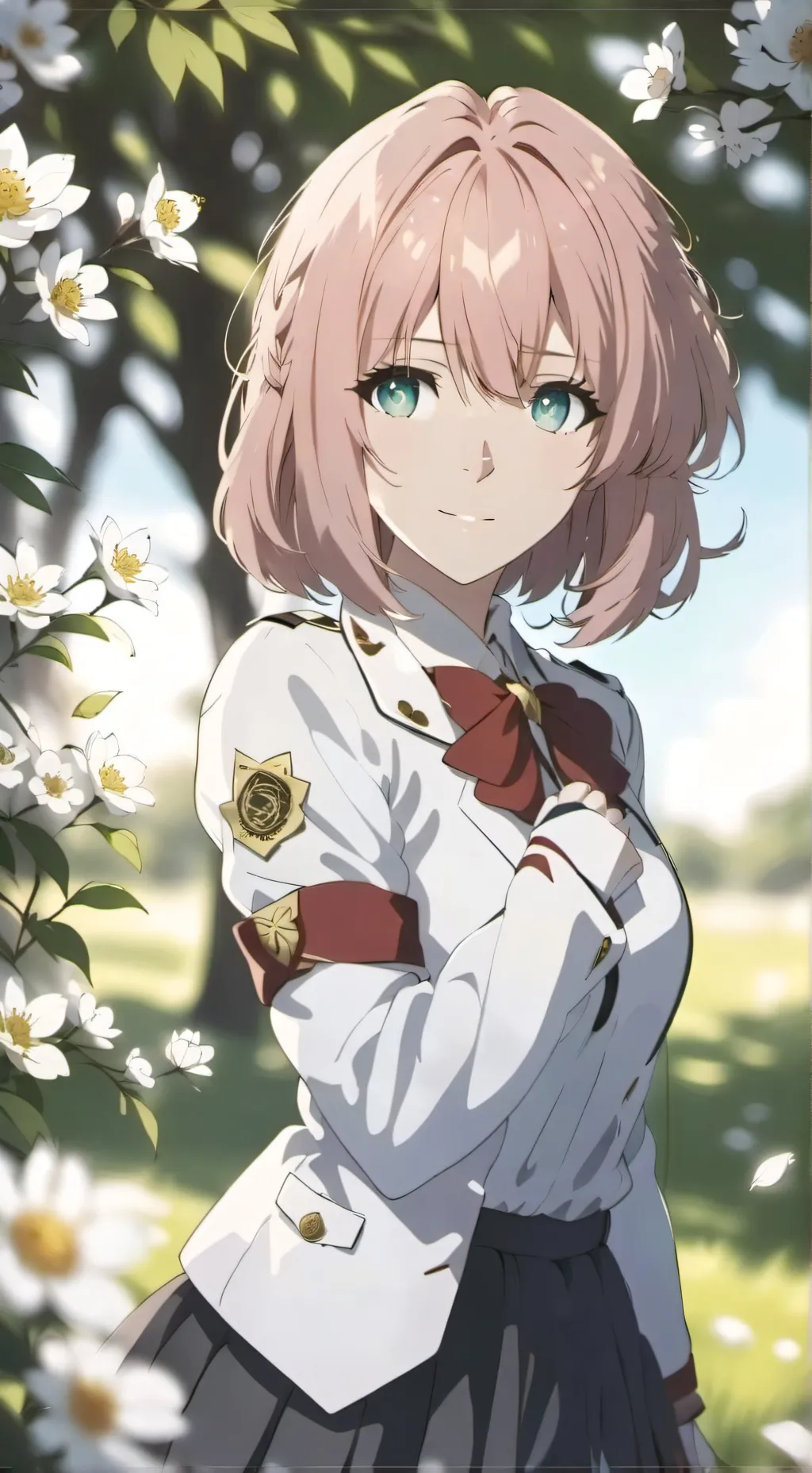 ai character: lily background
