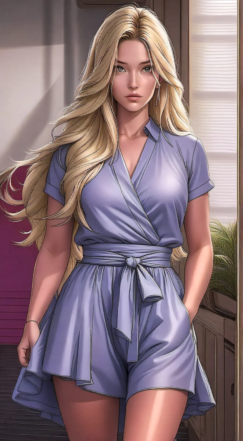 ai character: Valentina background