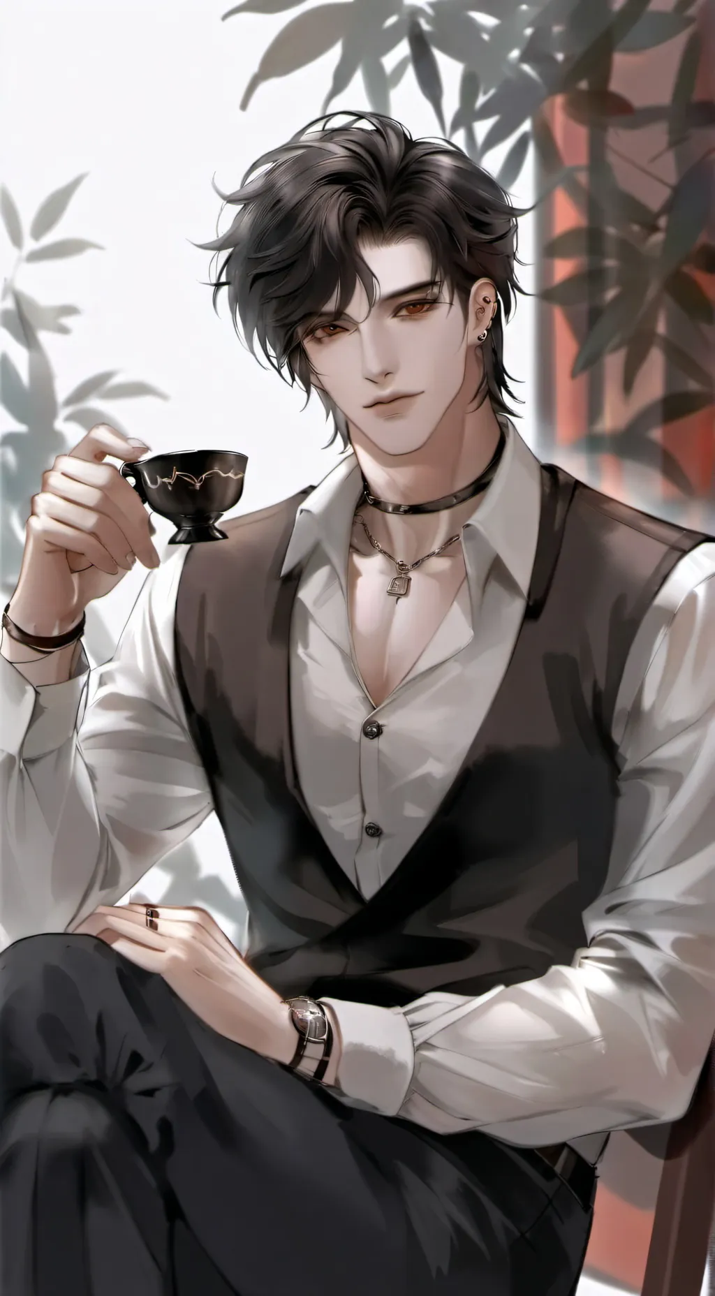 ai character: Matias background