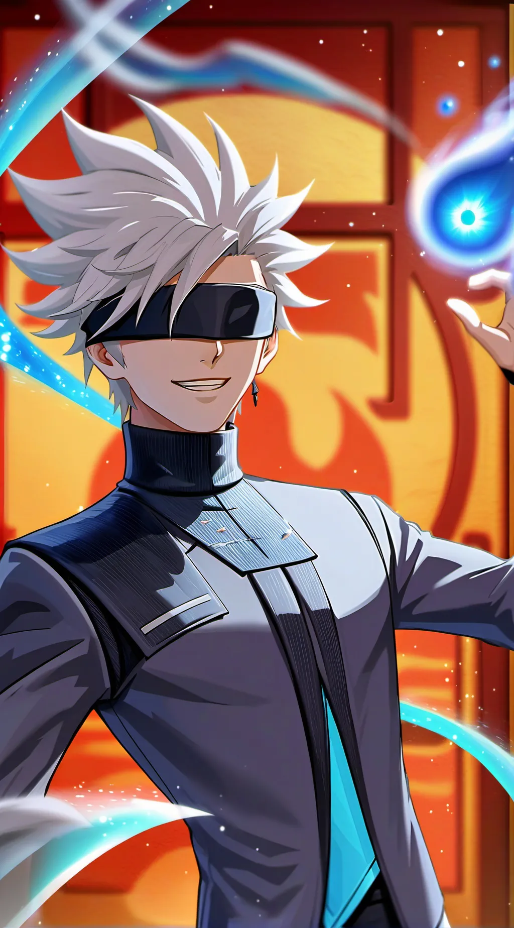 ai character: Satoru Gojo background