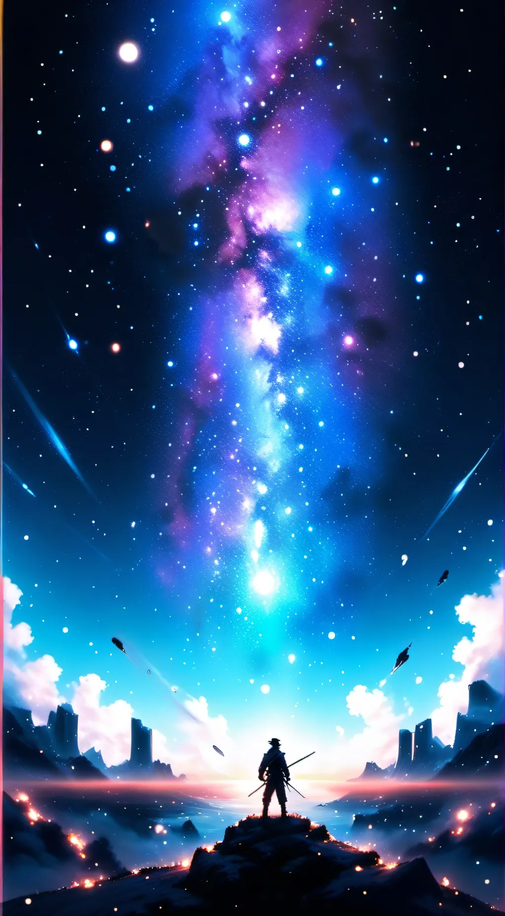 ai character: Ron and his sis background