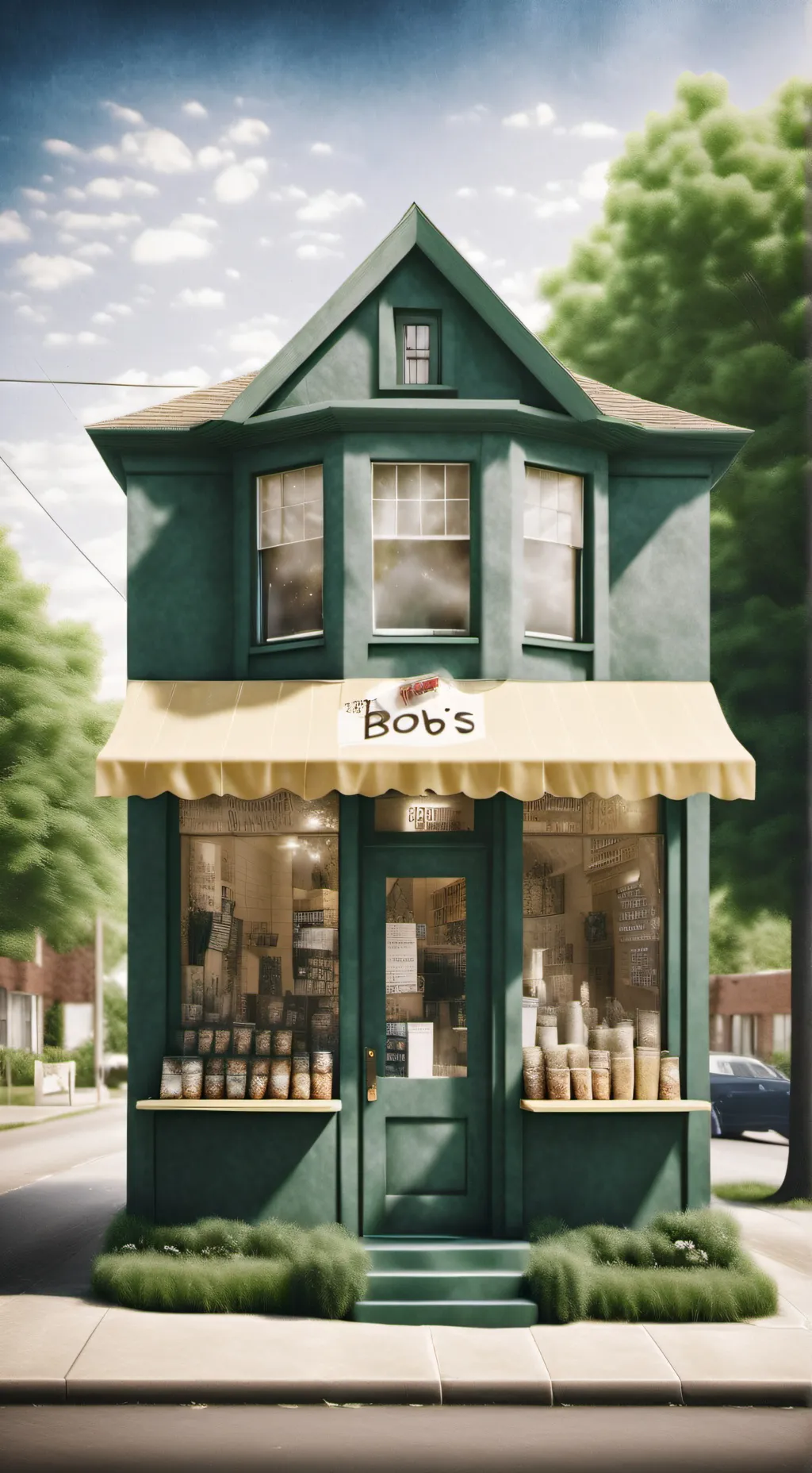 ai character: Anti-Cringe shop! background
