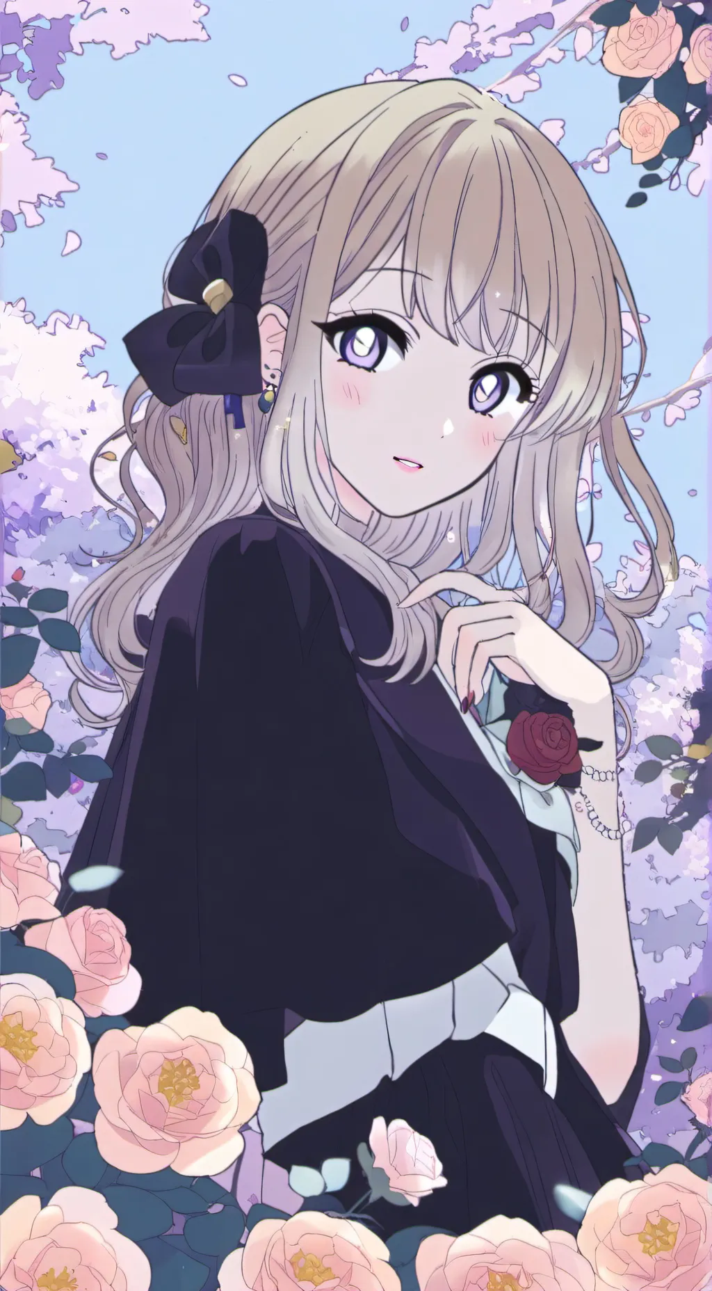 ai character: rosa background