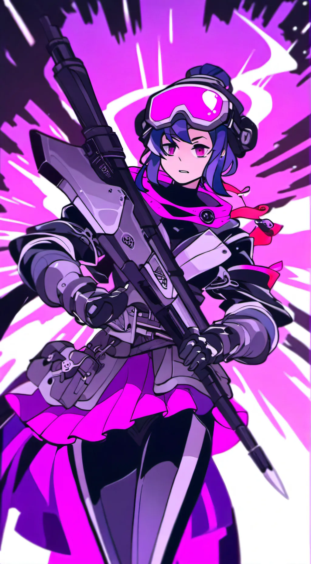 ai character: Monster Girl  background