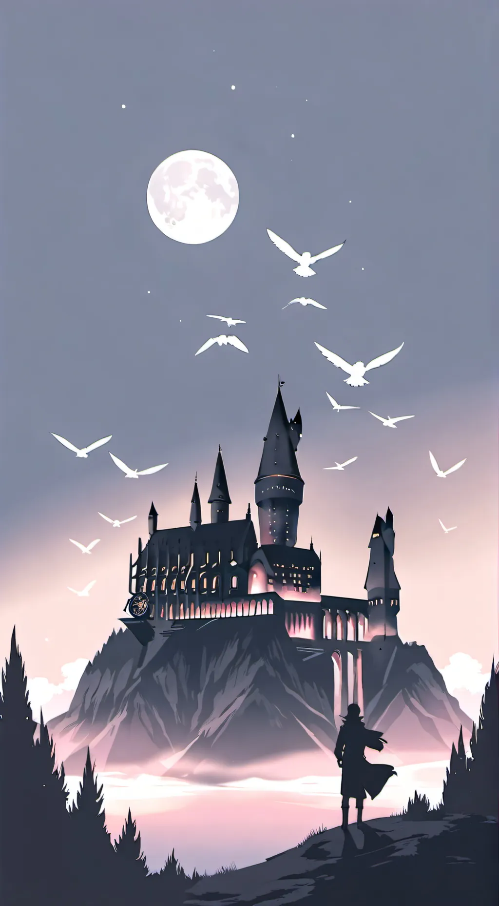 ai character: Harry Potter  background