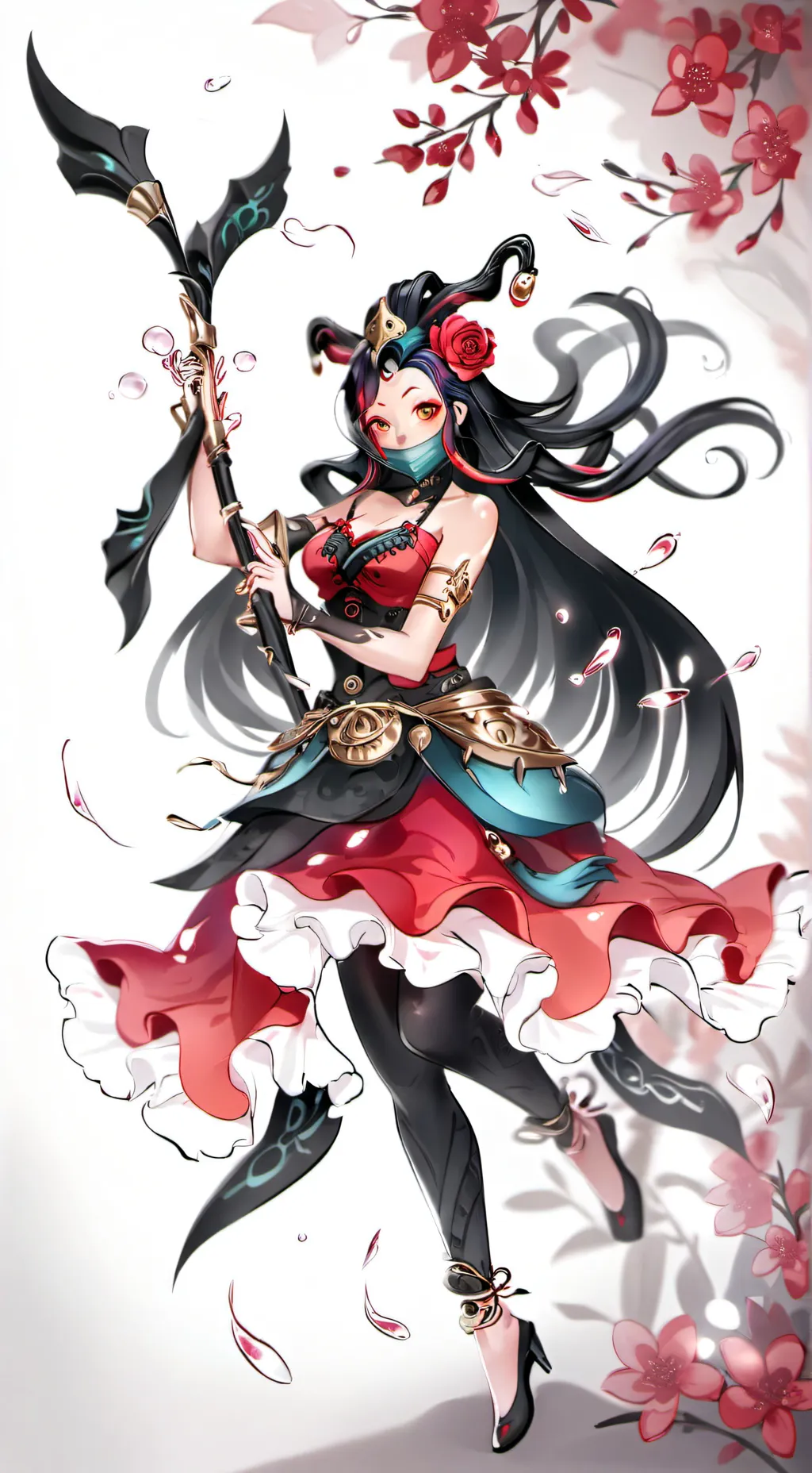 ai character: Nezuko Kamado background