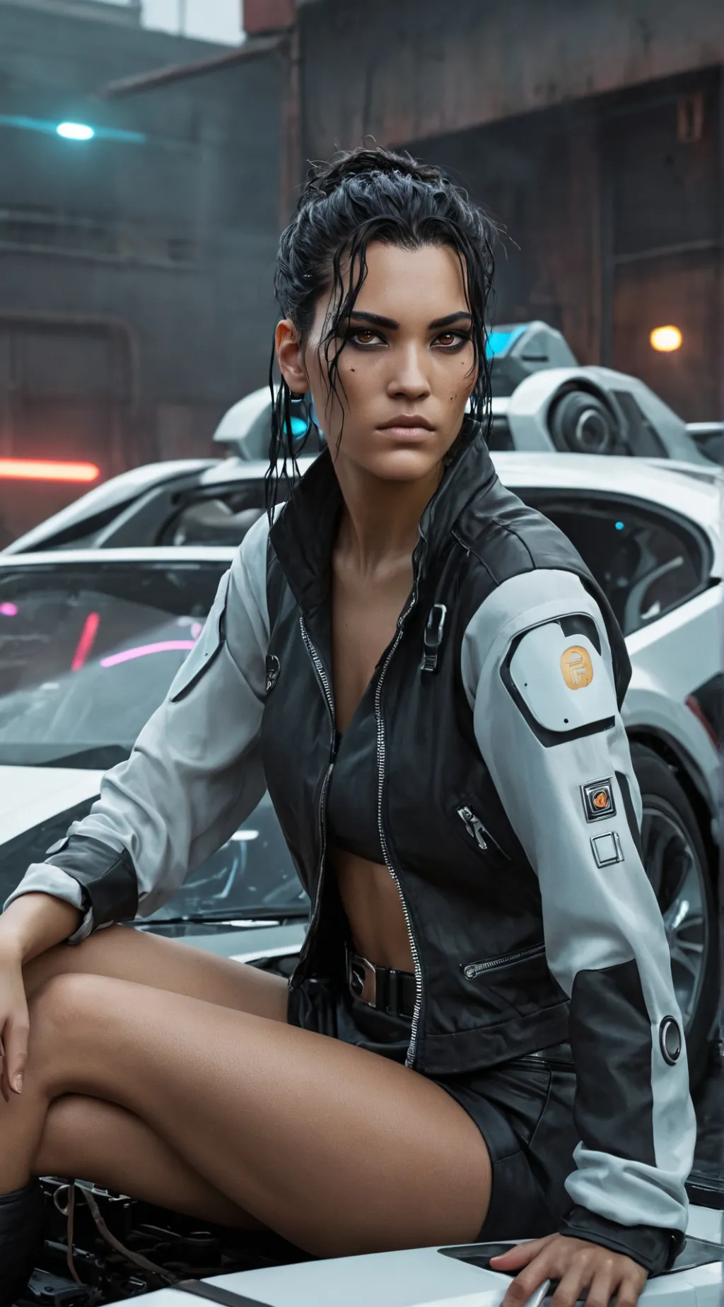 ai character: Rebecca  background