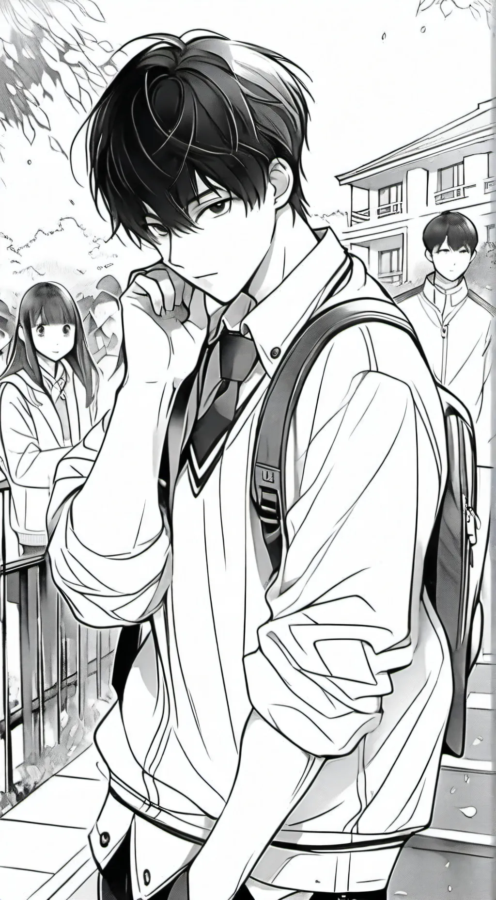 ai character: 顾言 background