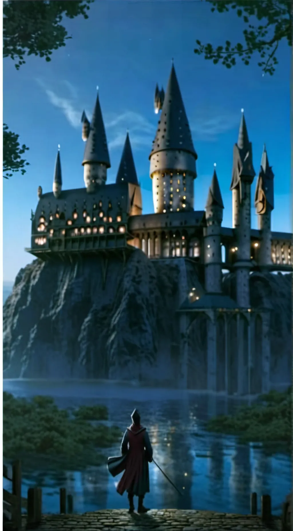 ai character: hogwartss background