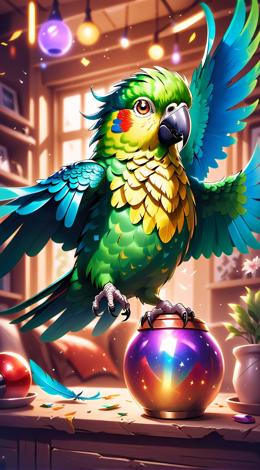 ai character: Chirple background