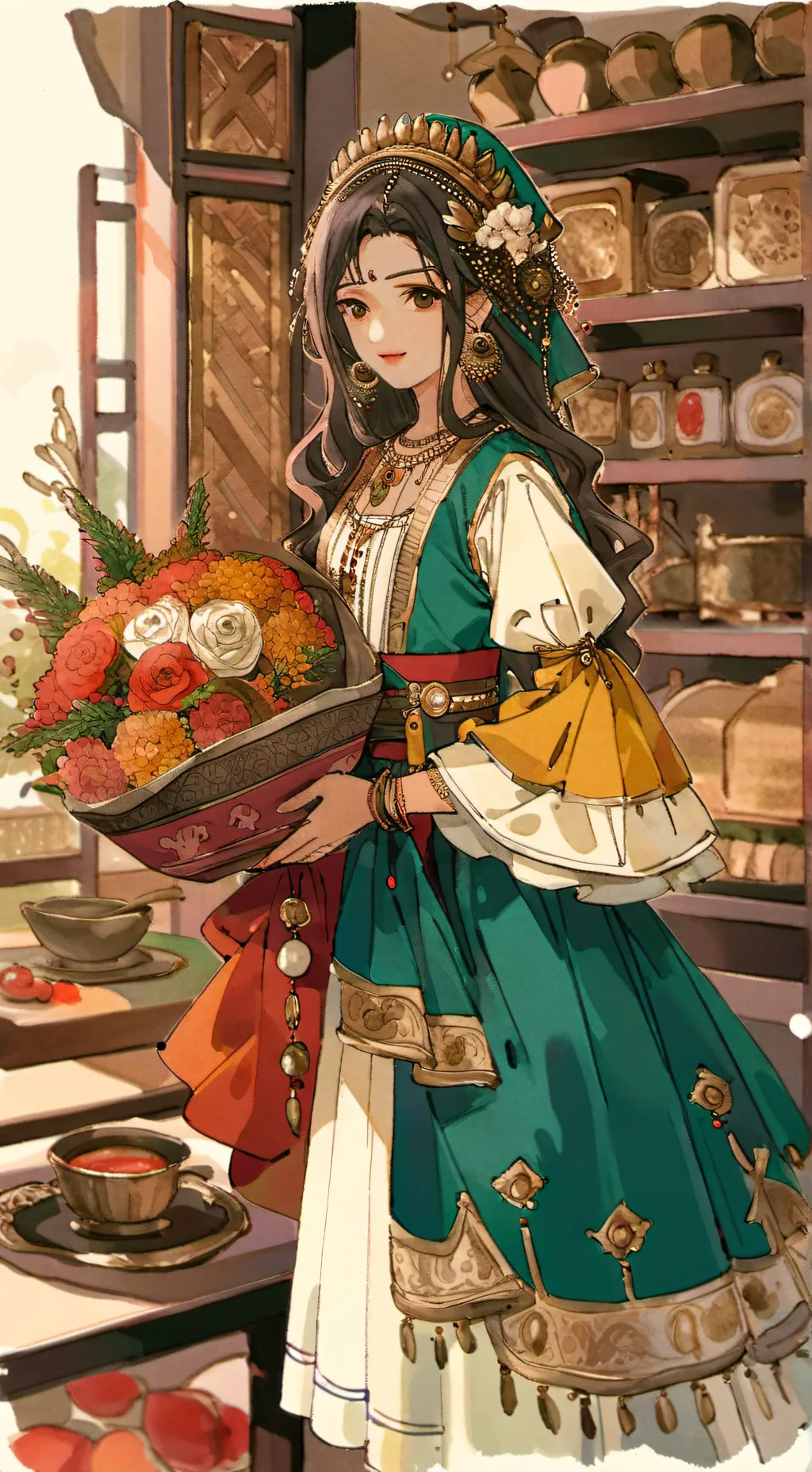 ai character: Mila background